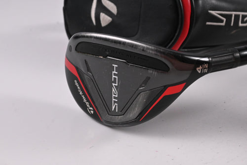 Taylormade Stealth #4 Hybrid / 22 Degree / Regular Flex Ventus Red 6 Shaft