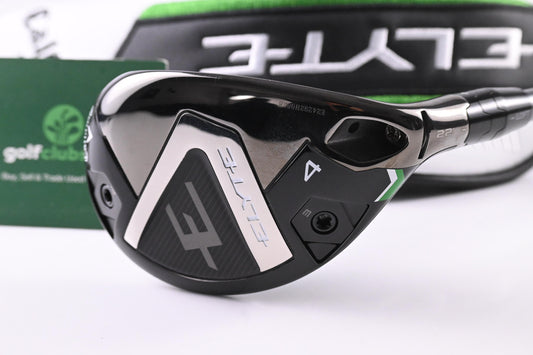 Callaway Elyte #4 Hybrid / 22 Degree / Regular Flex Denali Charcoal 60 Shaft