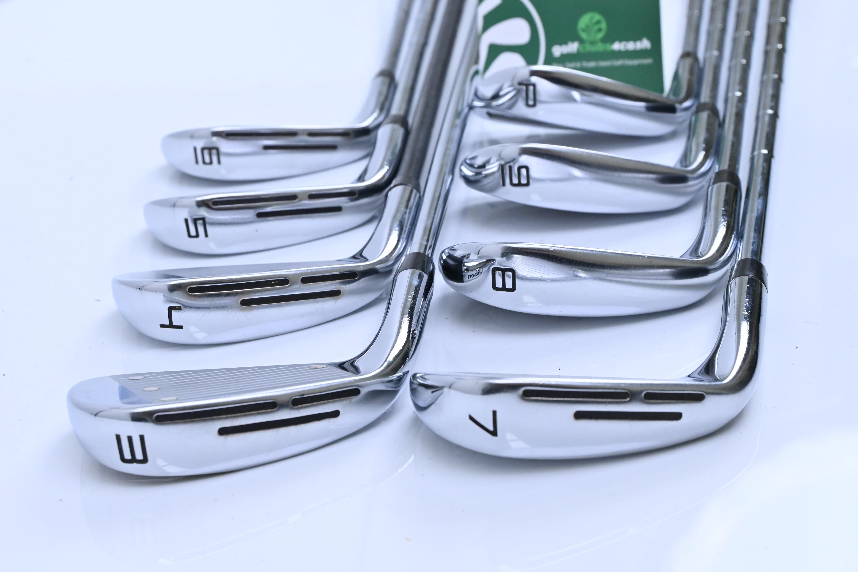 Wilson Dynapower 2023 Forged Irons / 3-PW / X-Flex Dynamic Gold Mid X100 115 Shafts