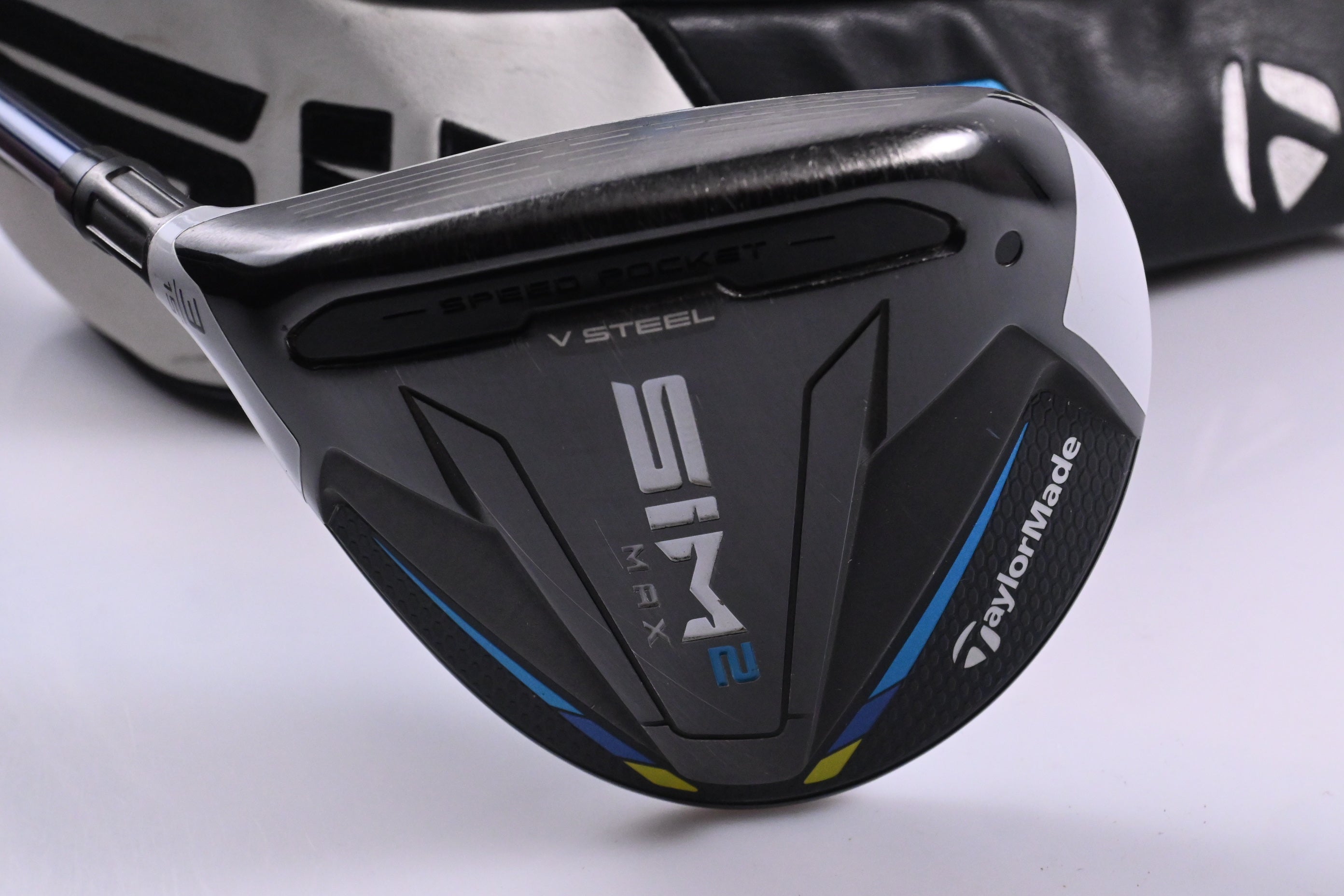 Left Hand Taylormade SIM2 Max #3 Wood / 15 Degree / Regular Flex Ventus Blue 5