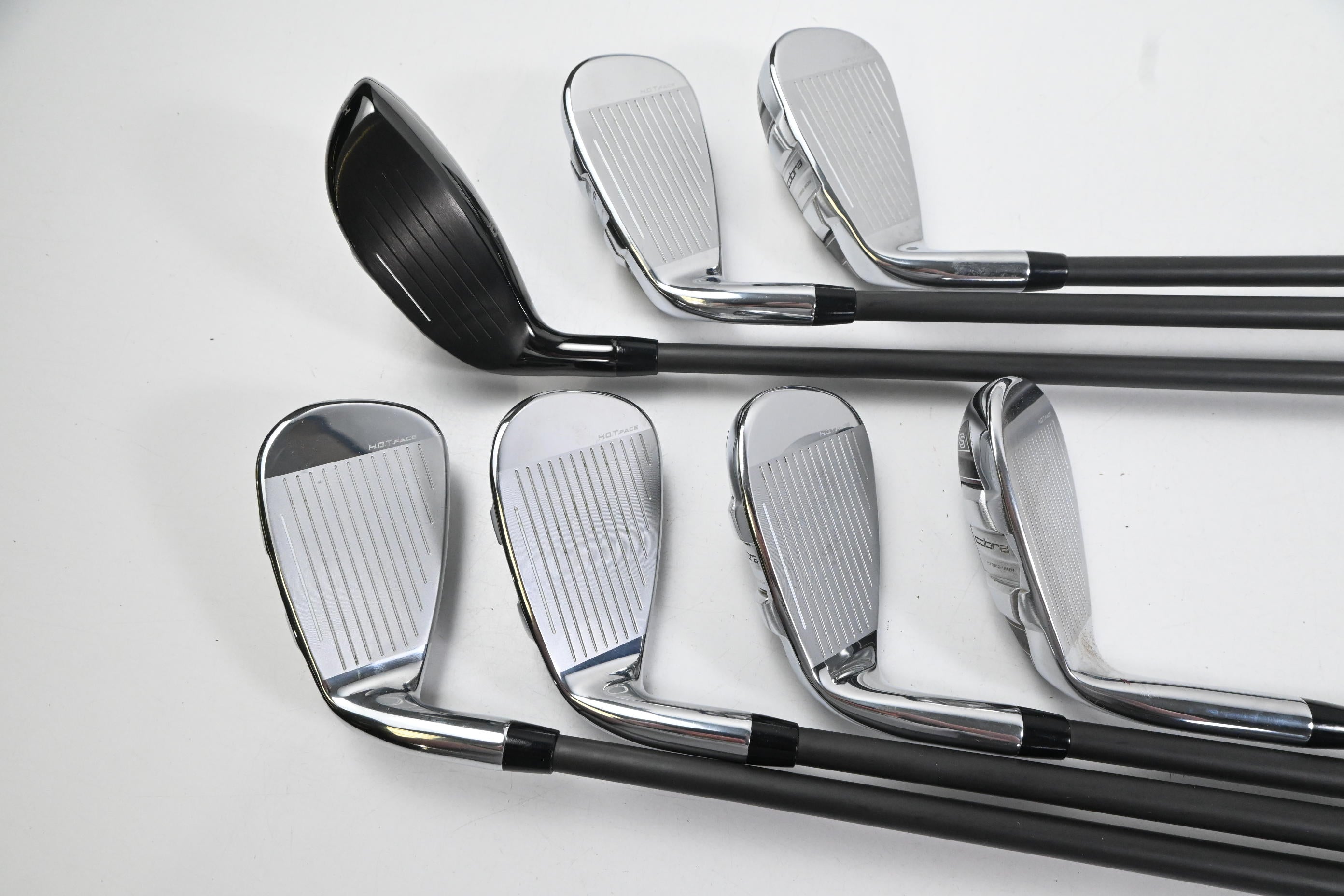 Cobra T-Rail 2023 Irons / 5H+6-PW+SW / Regular Flex Cobra Ultralite 50 Shafts
