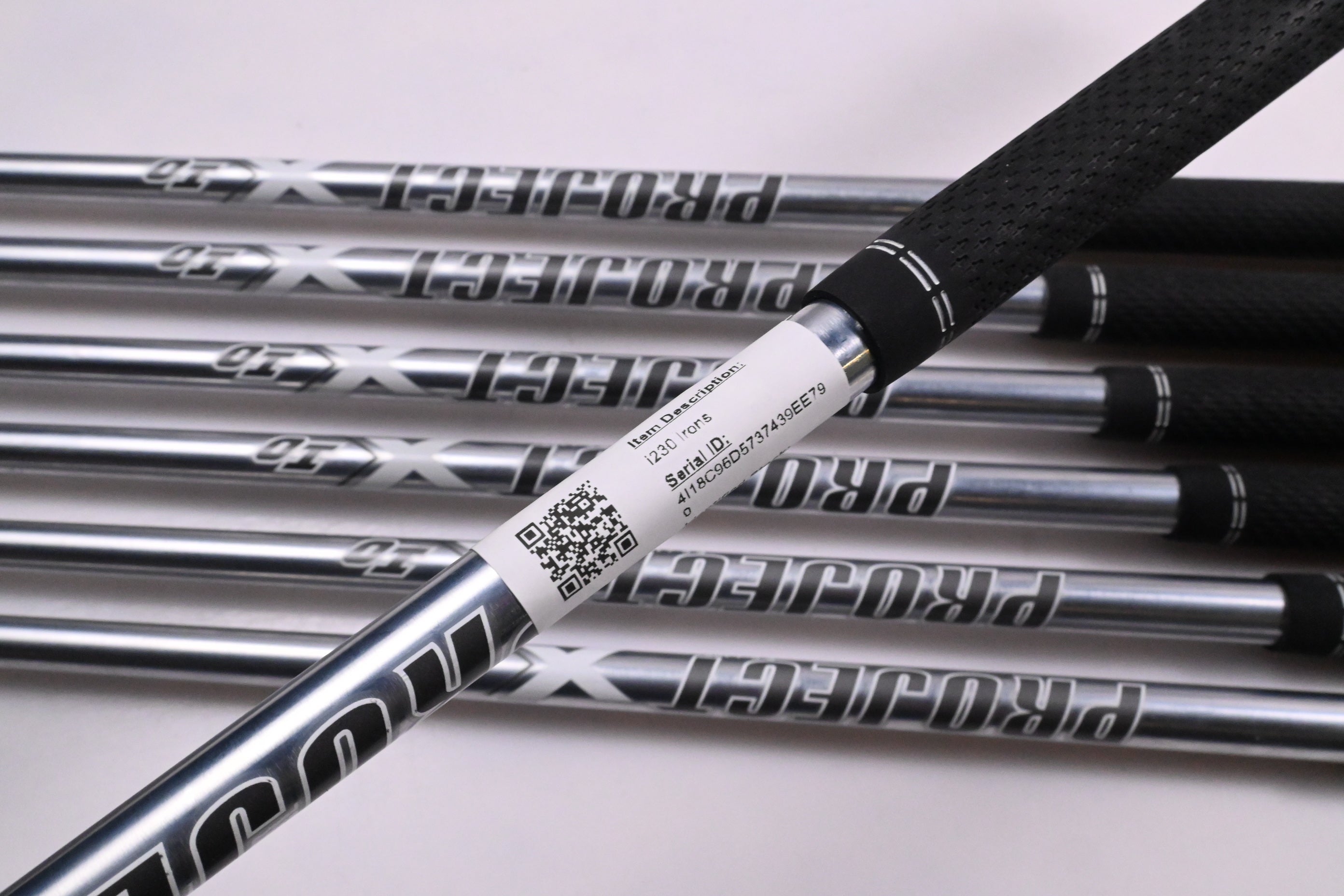 Ping i230 Irons / 4-PW / Orange Dot / Regular Flex Project X IO 105 Shafts
