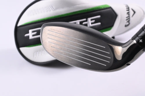 Callaway Elyte #4 Hybrid / 22 Degree / Regular Flex Denali Frost Silver 60 Shaft