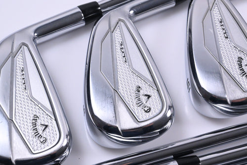 Callaway Elyte Irons / 4-PW / Regular Flex True Temper Vector 80 Shafts