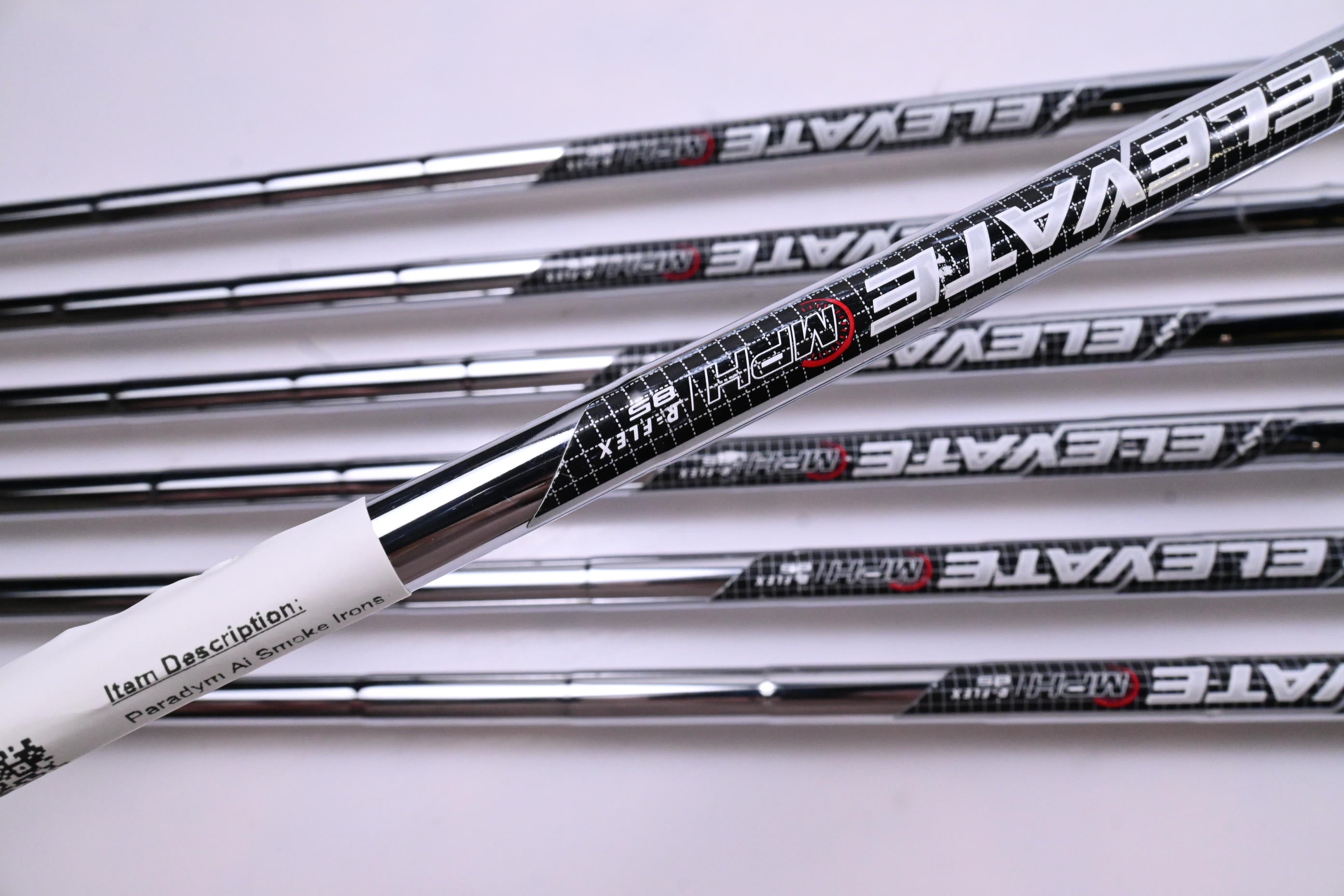 Callaway Paradym Ai Smoke Irons / 5-PW+GW / Regular Flex Elevate MPH 85 Shafts