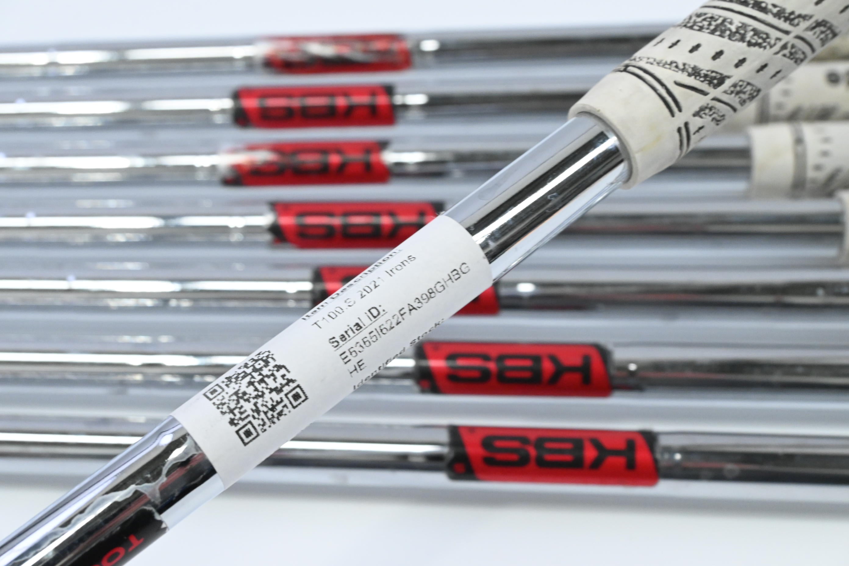Titleist T100.S 2021 Irons / 4-PW+48° / Stiff Flex KBS Tour Shafts