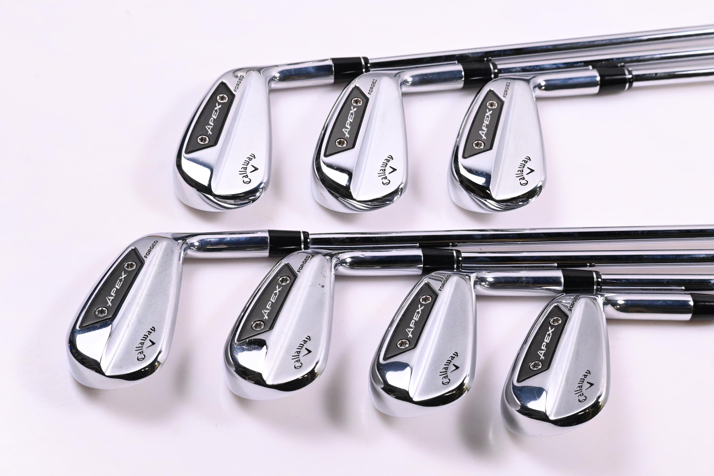 Callaway Apex Ai150 Irons / 4-PW / Regular Flex AMT Black R300 Shafts