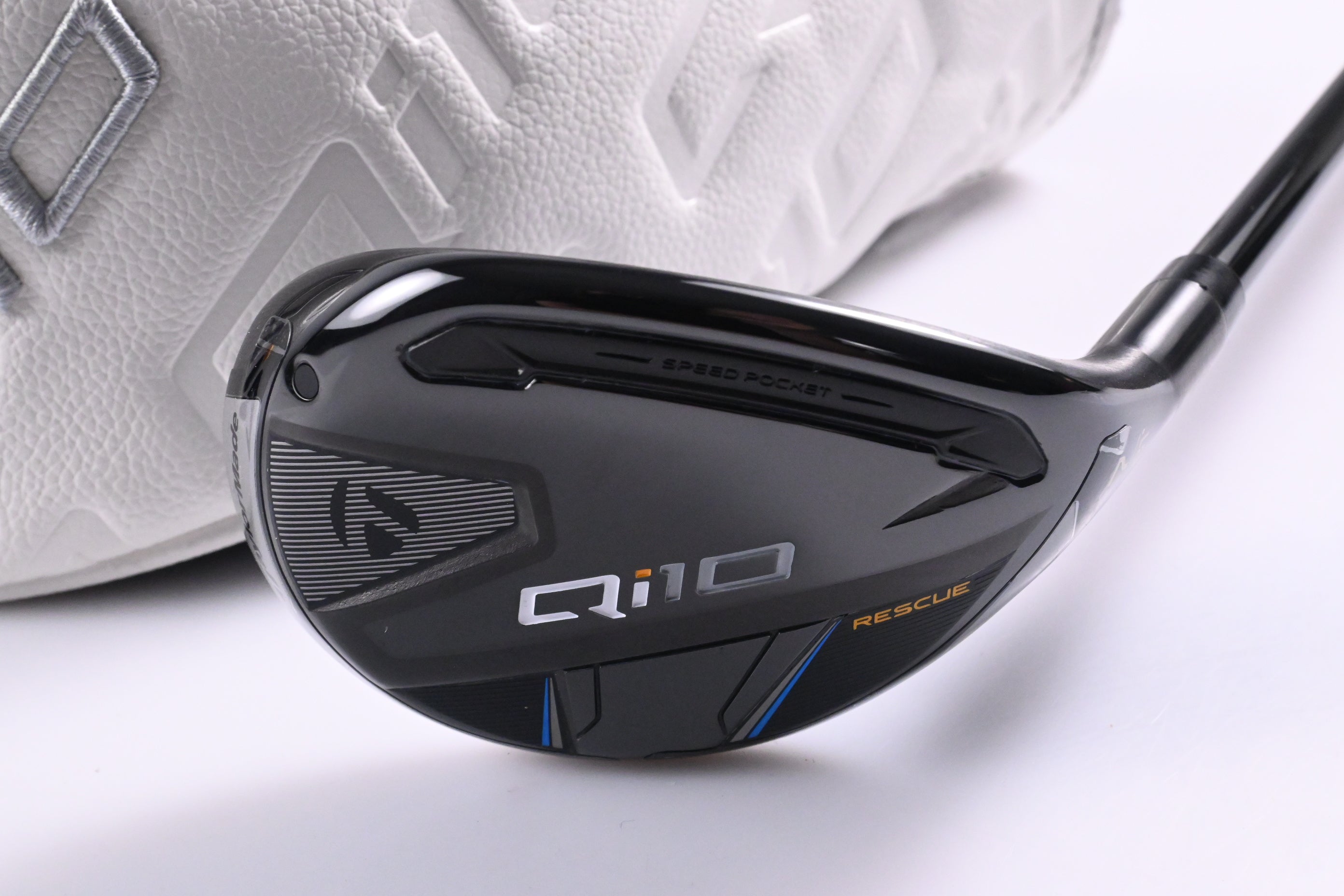 Taylormade Qi10 #7 Hybrid / 31 Degree / Stiff Flex Fujikura Ventus TR Blue 7