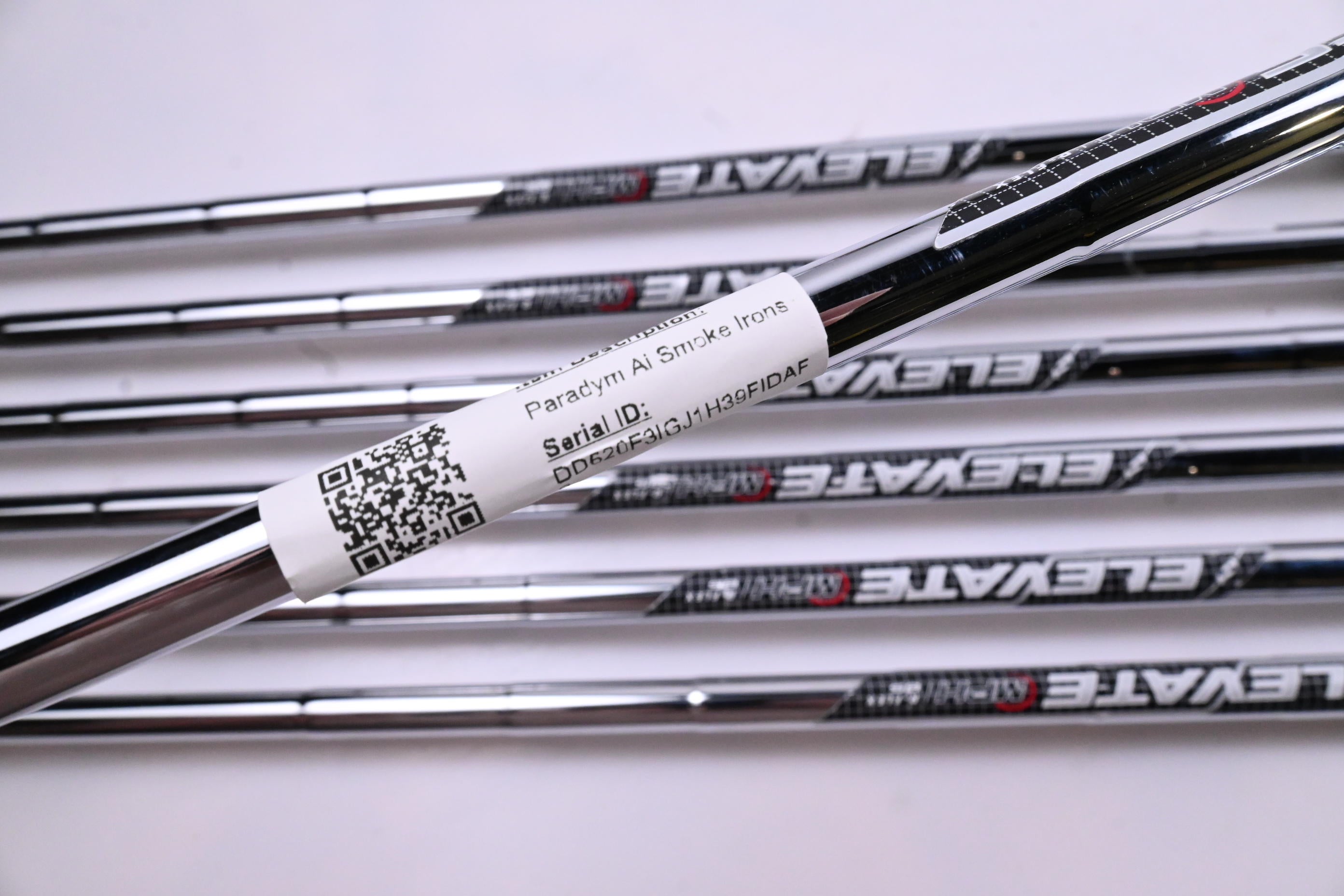 Callaway Paradym Ai Smoke Irons / 5-PW+GW / Regular Flex Elevate MPH 85 Shafts
