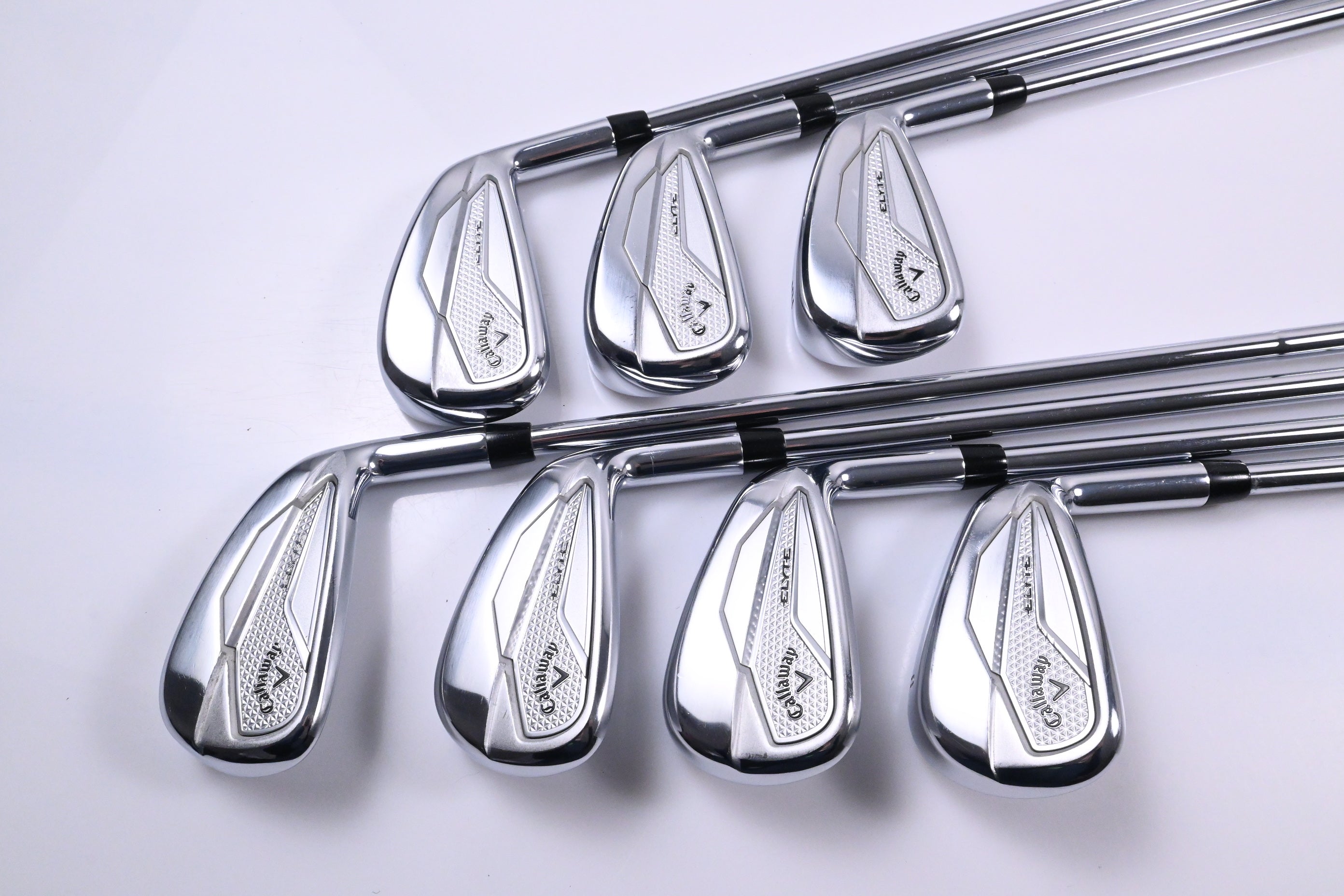 Callaway Elyte Irons / 4-PW / Regular Flex True Temper Vector 80 Shafts