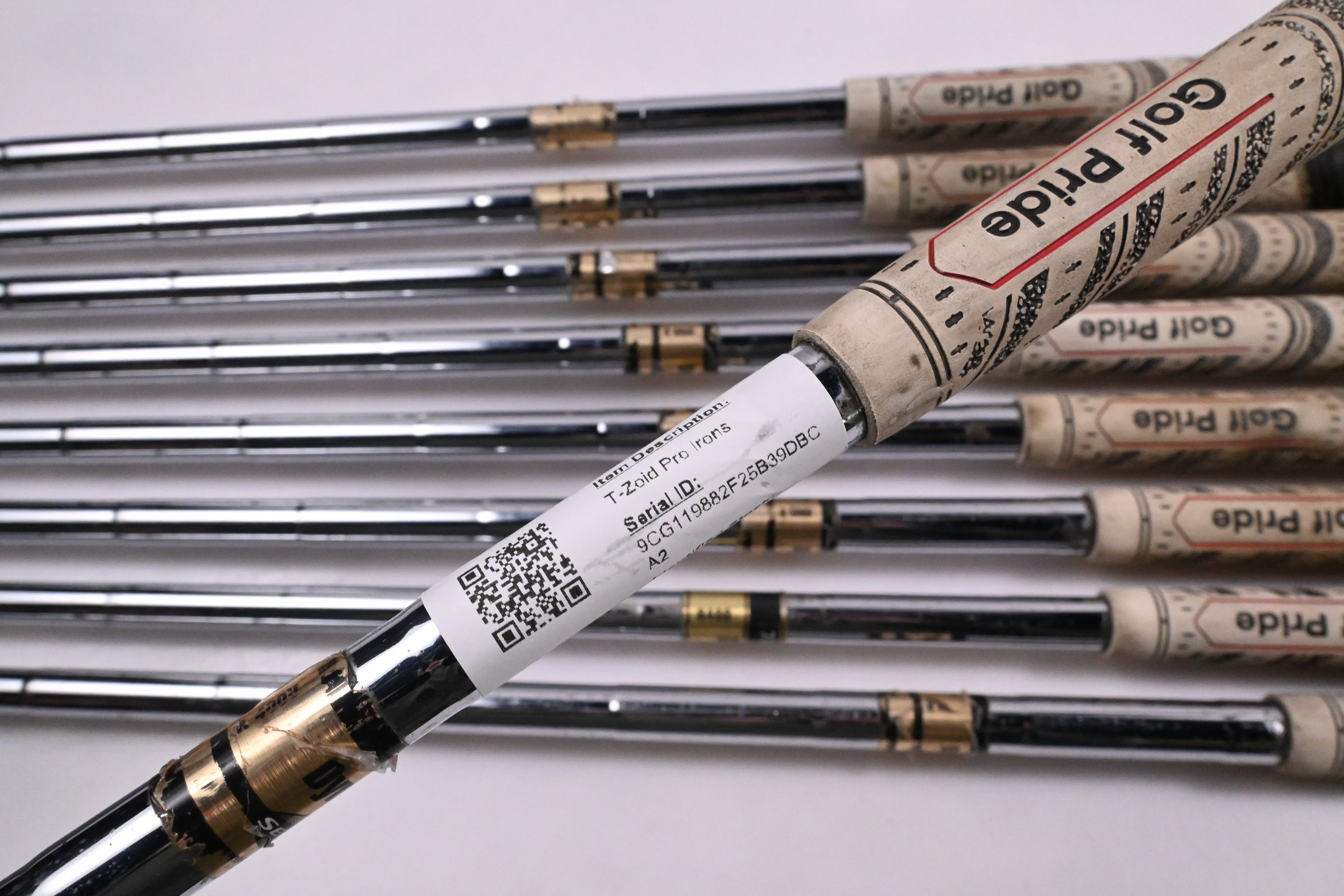 Mizuno T-Zoid Pro Irons / 3-PW+SW / Regular Flex Dynamic Gold R400U Shafts