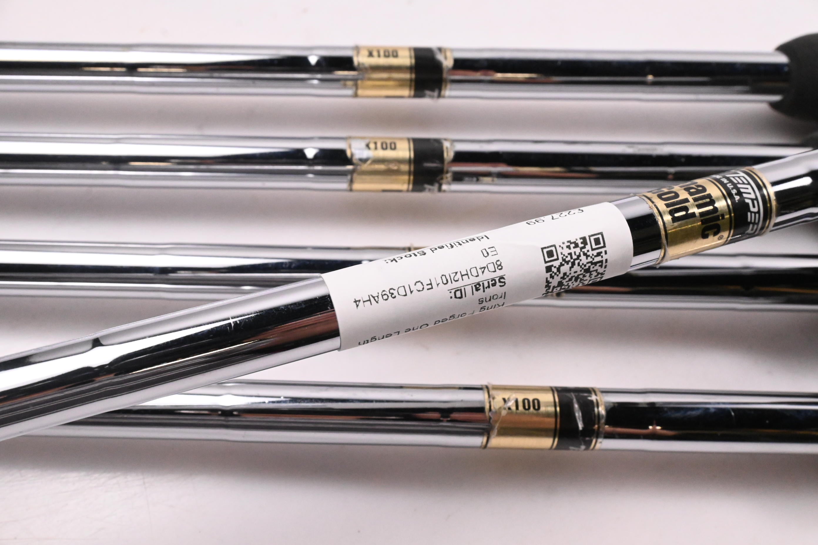 Cobra King Forged One Length Irons / 6-PW / X-Flex Dynamic Gold X100 Shafts