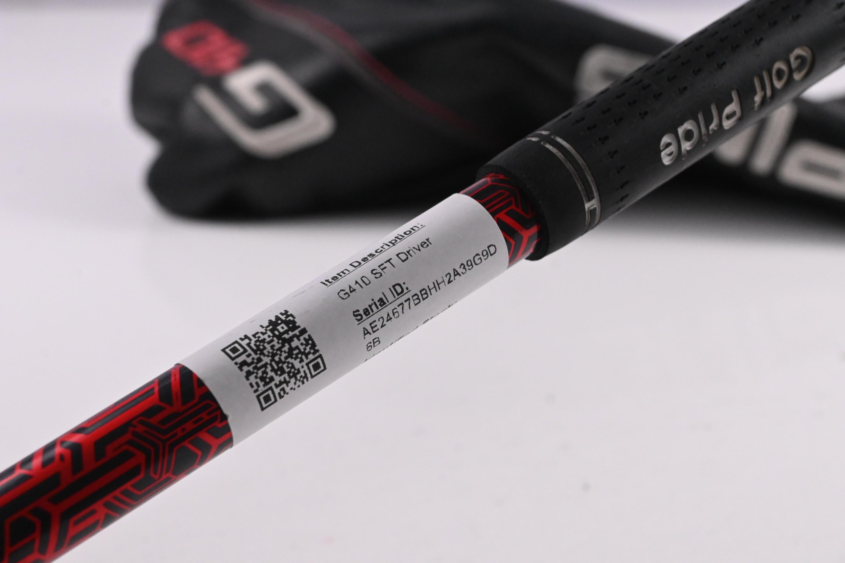 Left Hand Ping G410 SFT Driver / 9 Degree / Senior Flex Ping Alta CB Red 55 Shaft