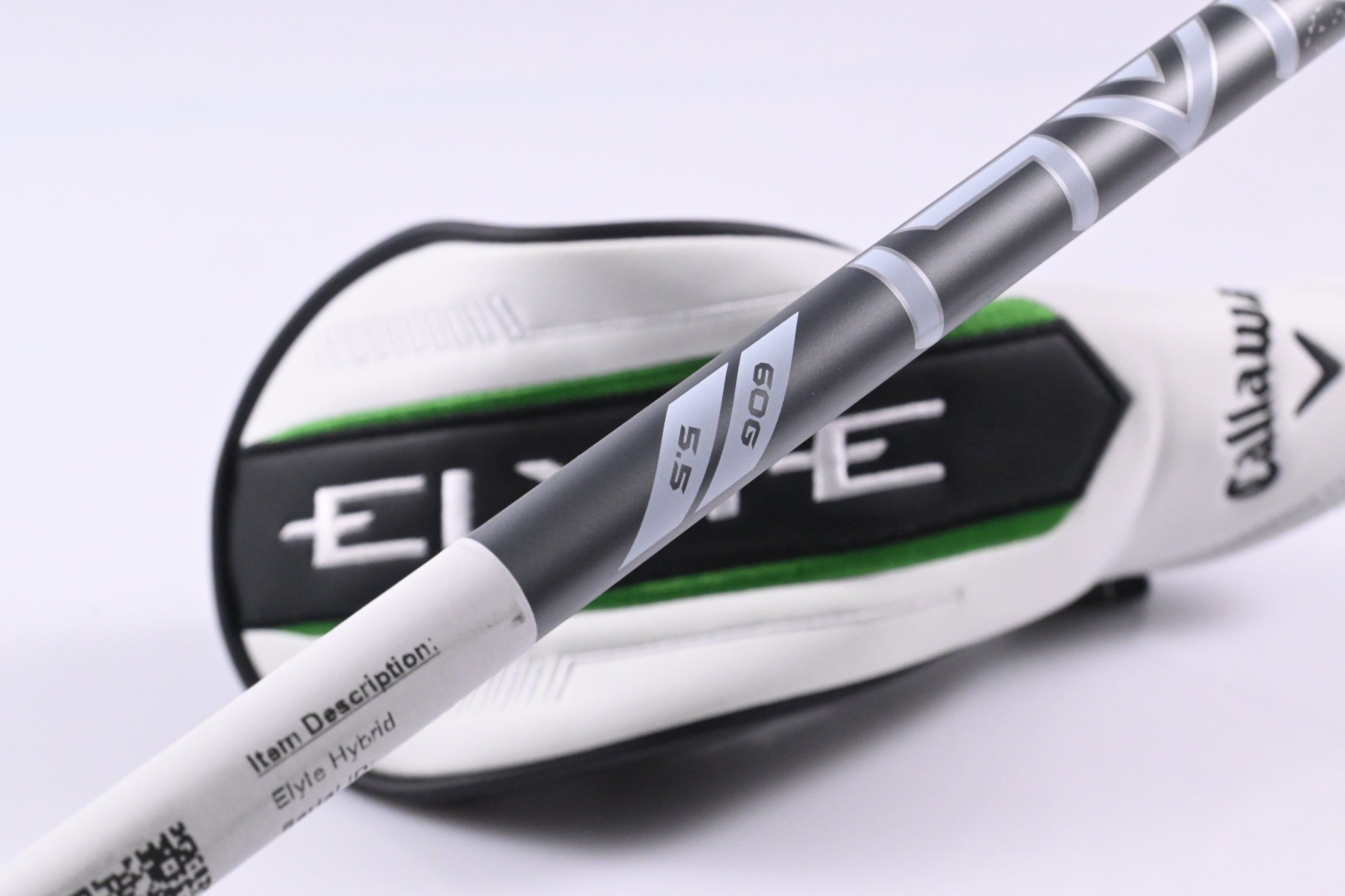 Callaway Elyte #4 Hybrid / 22 Degree / Regular Flex Denali Frost Silver 60 Shaft