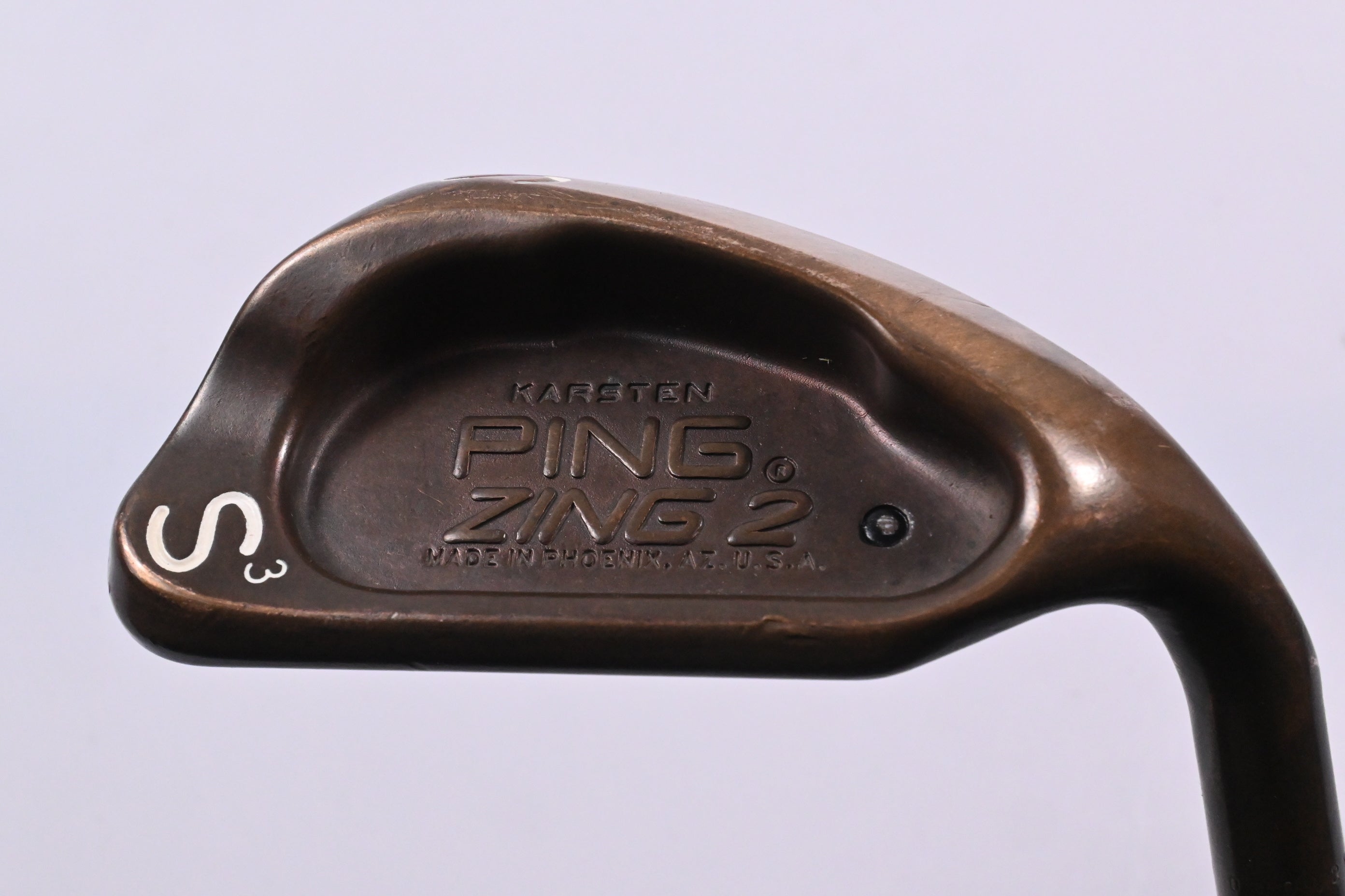 Ping Zing 2 BeCu Sand Wedge / 57 Degree / Black Dot / Stiff Flex Ping Karsten