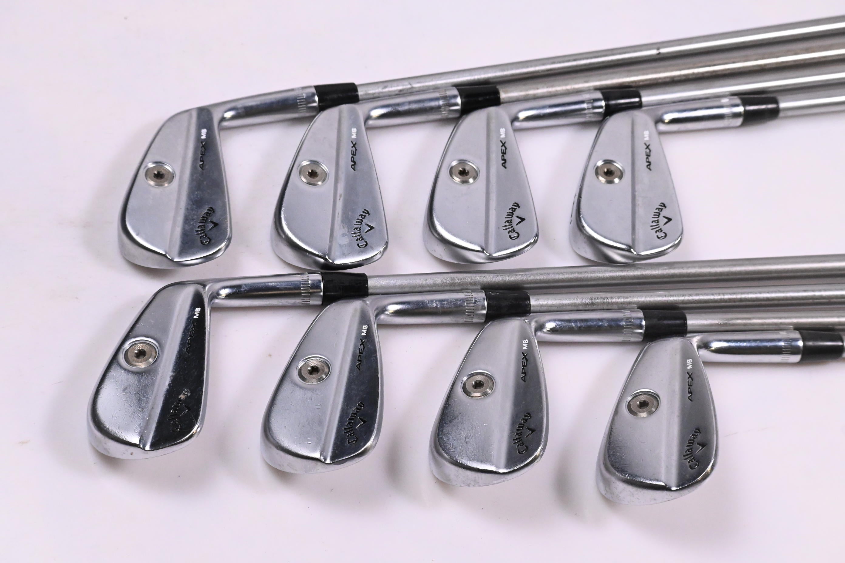 Callaway Apex MB 2018 Irons / 3-PW / X-Flex KBS Tour C-Taper 130 Shafts