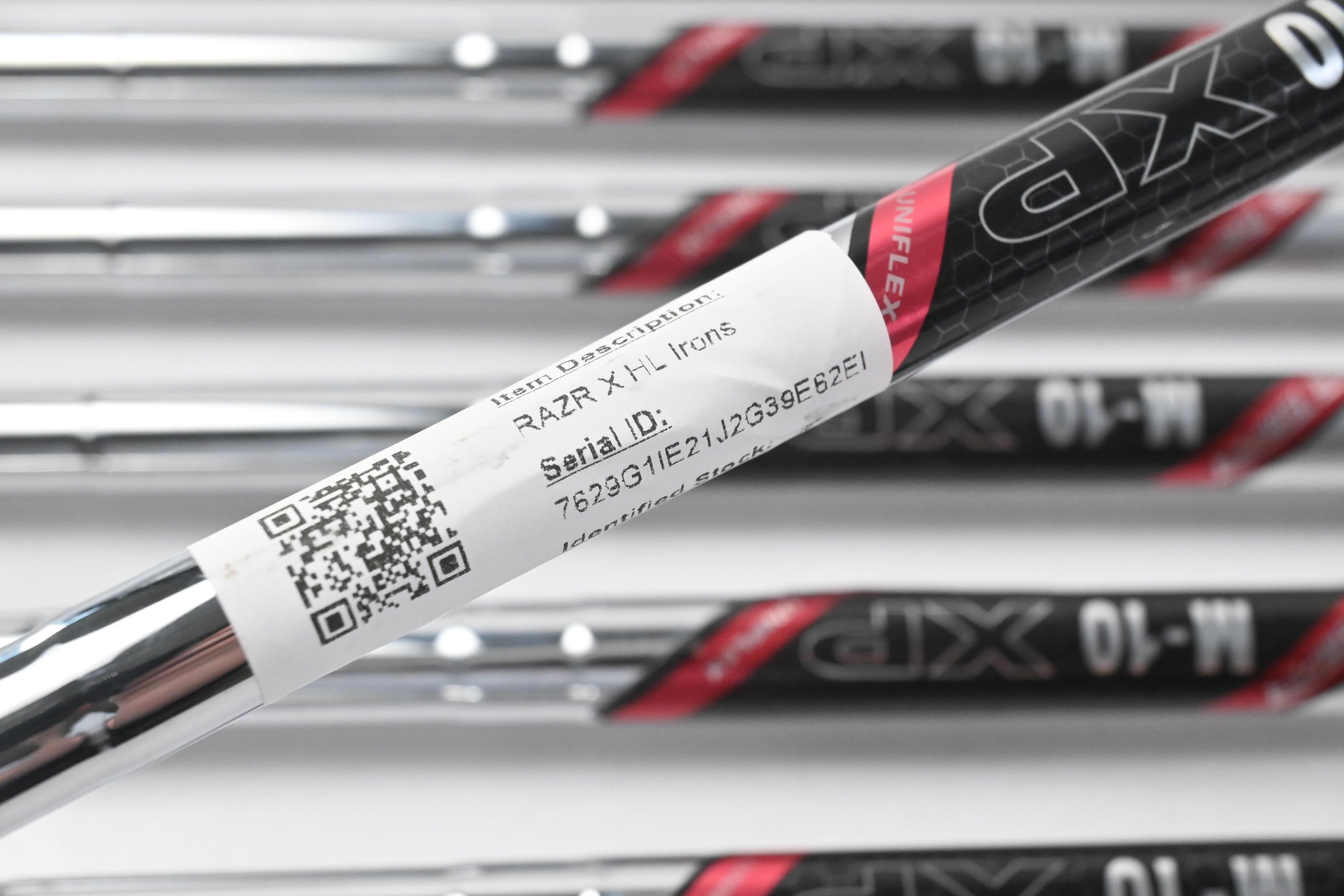 Callaway RAZR X HL Irons / 5-PW+SW / Uniflex M-10 XP Shafts