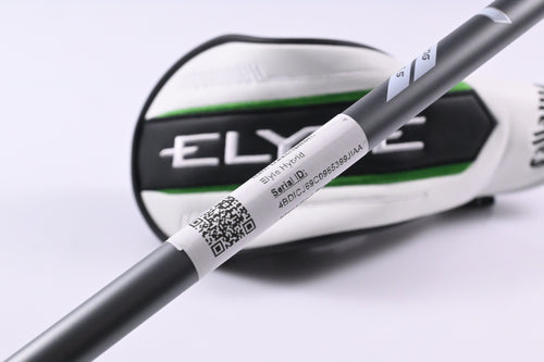 Callaway Elyte #4 Hybrid / 22 Degree / Regular Flex Denali Frost Silver 60 Shaft
