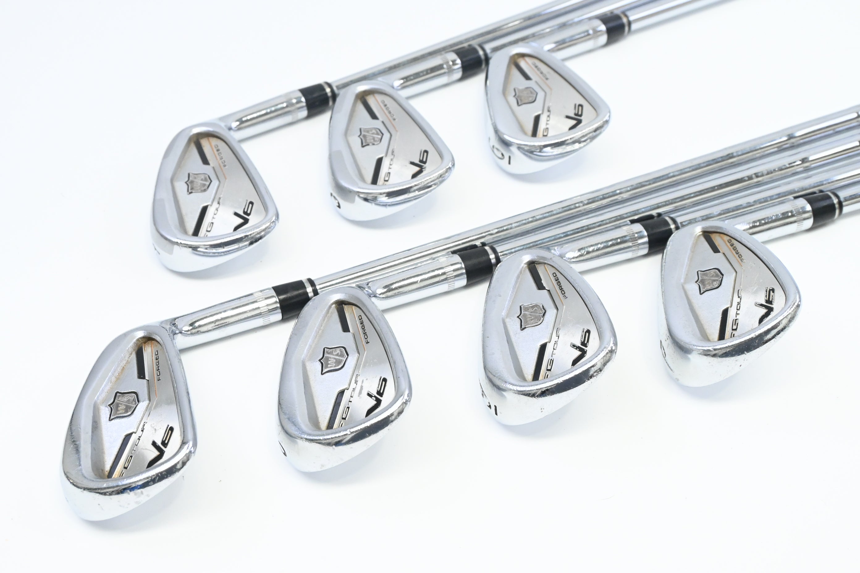 Wilson FG Tour V6 Irons / 4-PW / Stiff Flex KBS Tour Shaft