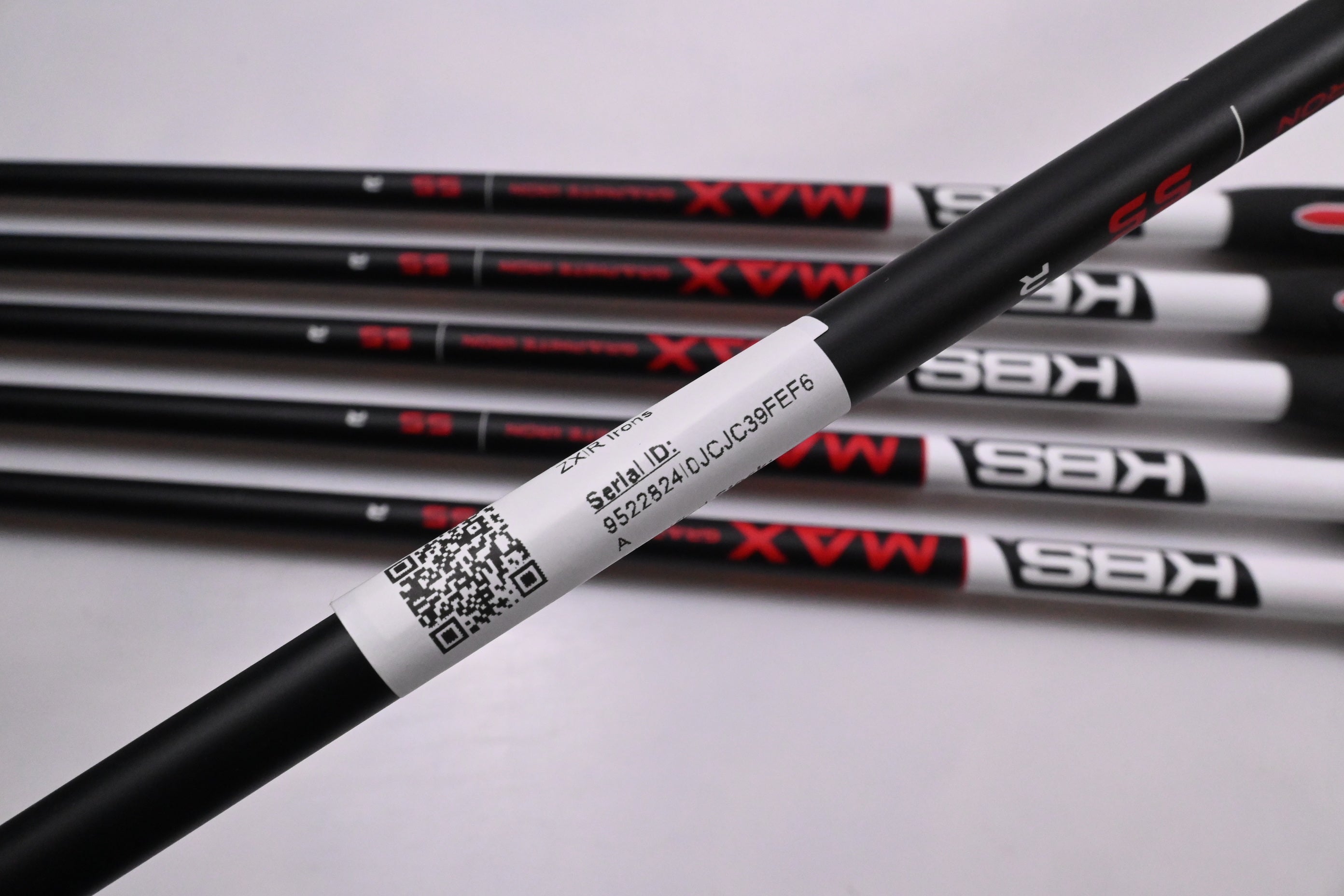 Srixon ZXiR Irons / 6-PW+GW / Regular Flex KBS MAX 55 Shafts