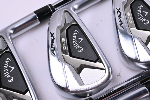 Callaway Apex DCB Irons / 5-PW+GW / Regular Flex Elevate 95 Shafts