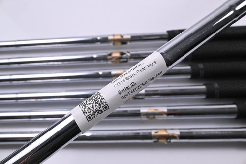 Cleveland CG16 Black Pearl Irons / 4-PW / Regular Flex Traction Shafts