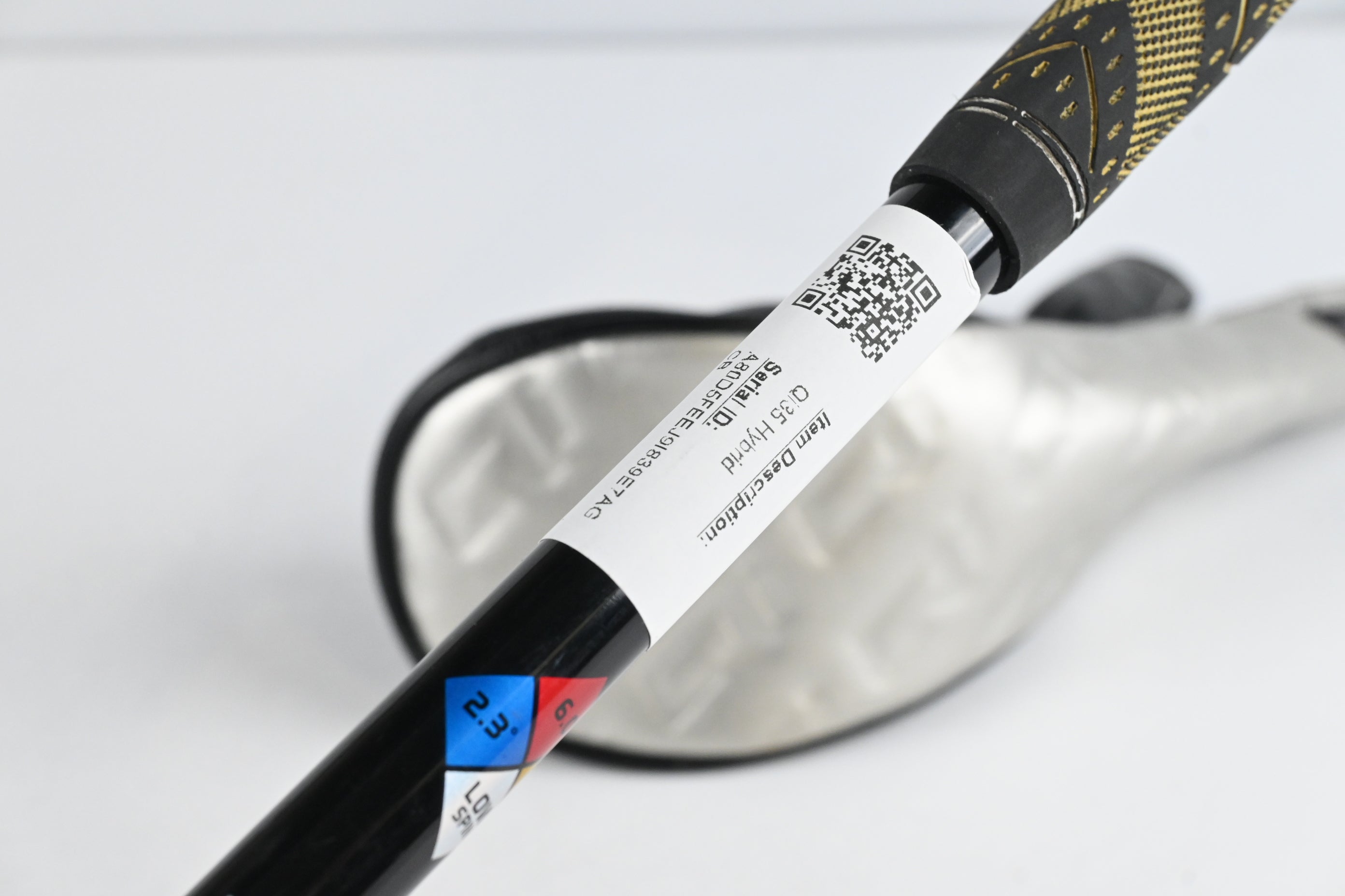 Taylormade Qi35 #4 Hybrid / 22 Degree / Stiff Flex Hzrdus Gen 4 Black 80 Shaft
