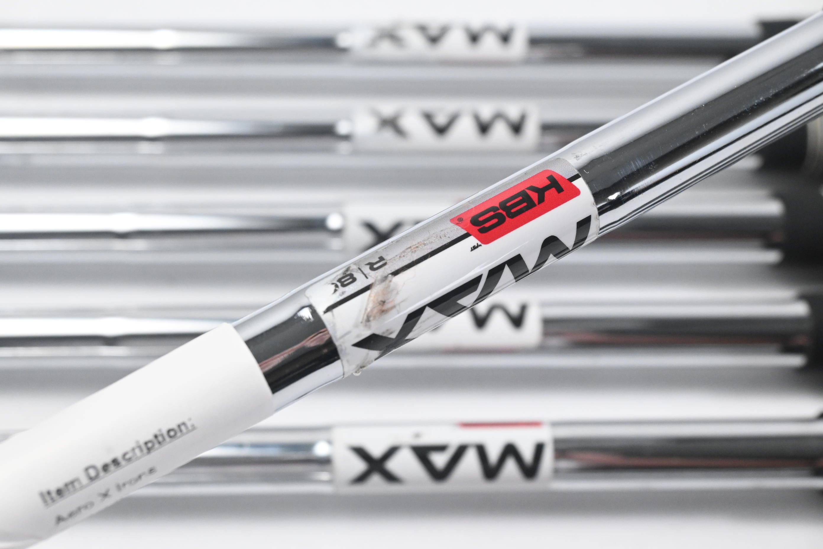 Benross Aero X Irons / 6-PW+GW+SW / Regular Flex KBS MAX 80 Shafts