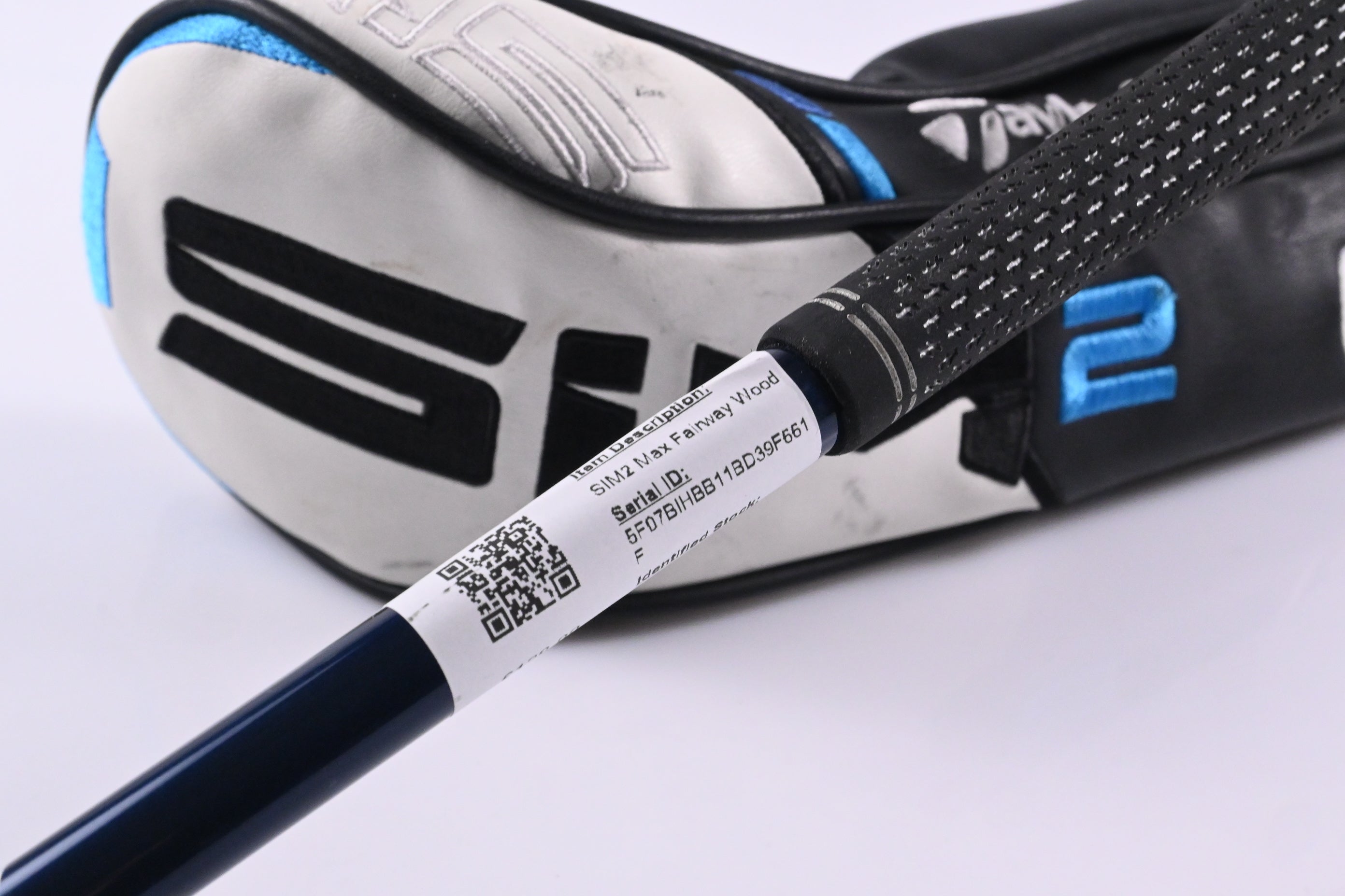Left Hand Taylormade SIM2 Max #3 Wood / 15 Degree / Regular Flex Ventus Blue 5