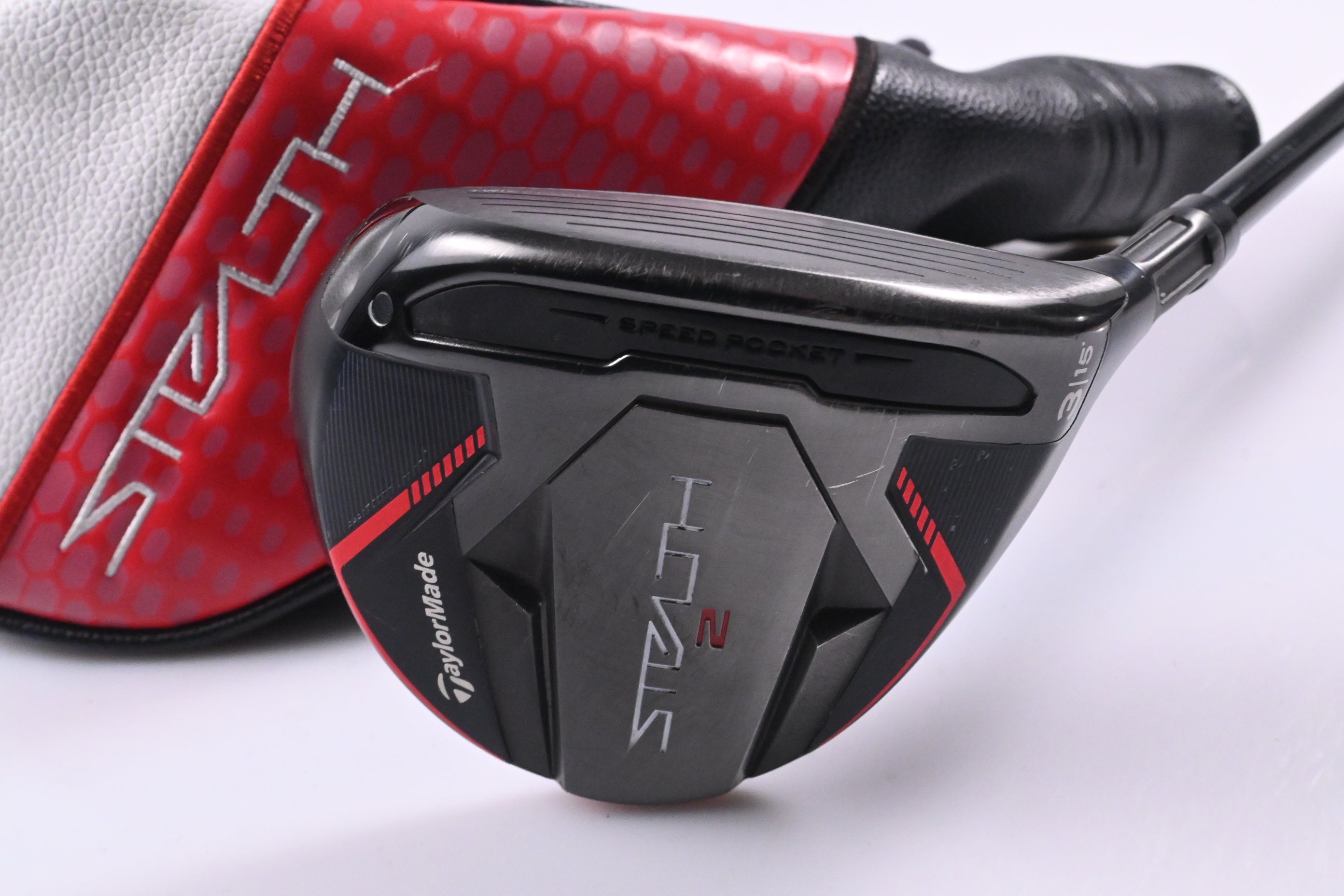 Taylormade Stealth 2 #3 Wood / 15 Degree / Stiff Flex Fujikura Ventus TR Red 6