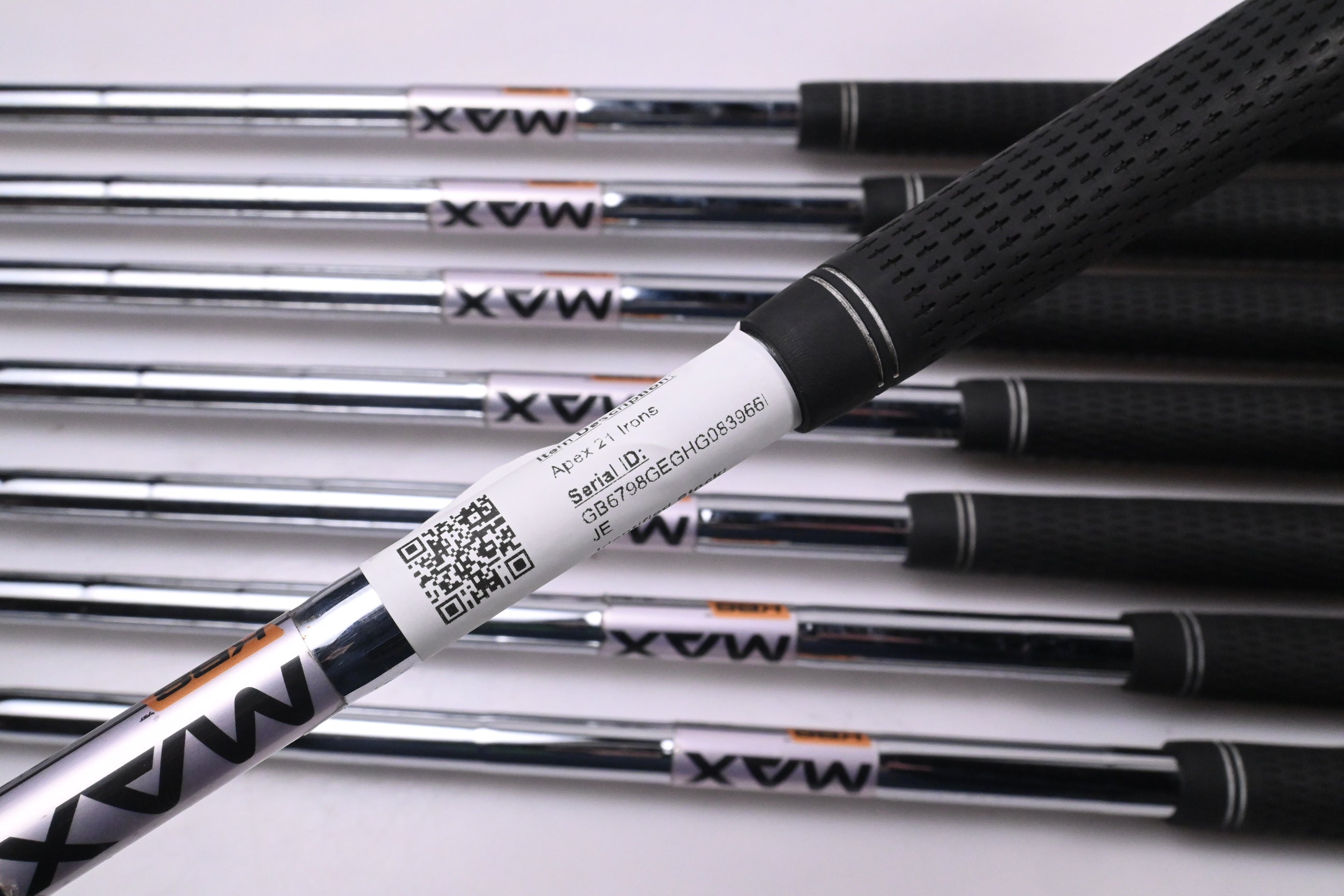 Callaway Apex 21 Irons / 4-PW+GW / Regular Flex KBS MAX 80 Shafts