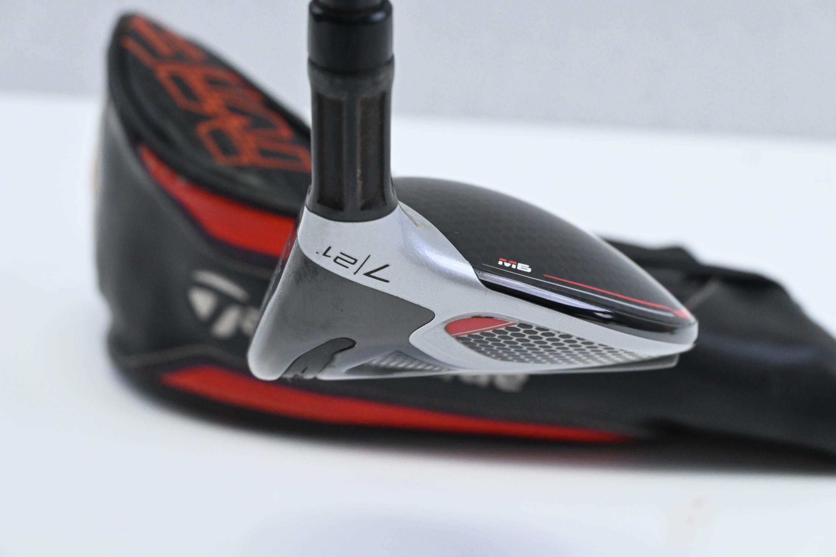 Taylormade M6 #7 Wood / 21 Degree / Senior Flex Fujikura Atmos Orange 5 Shaft