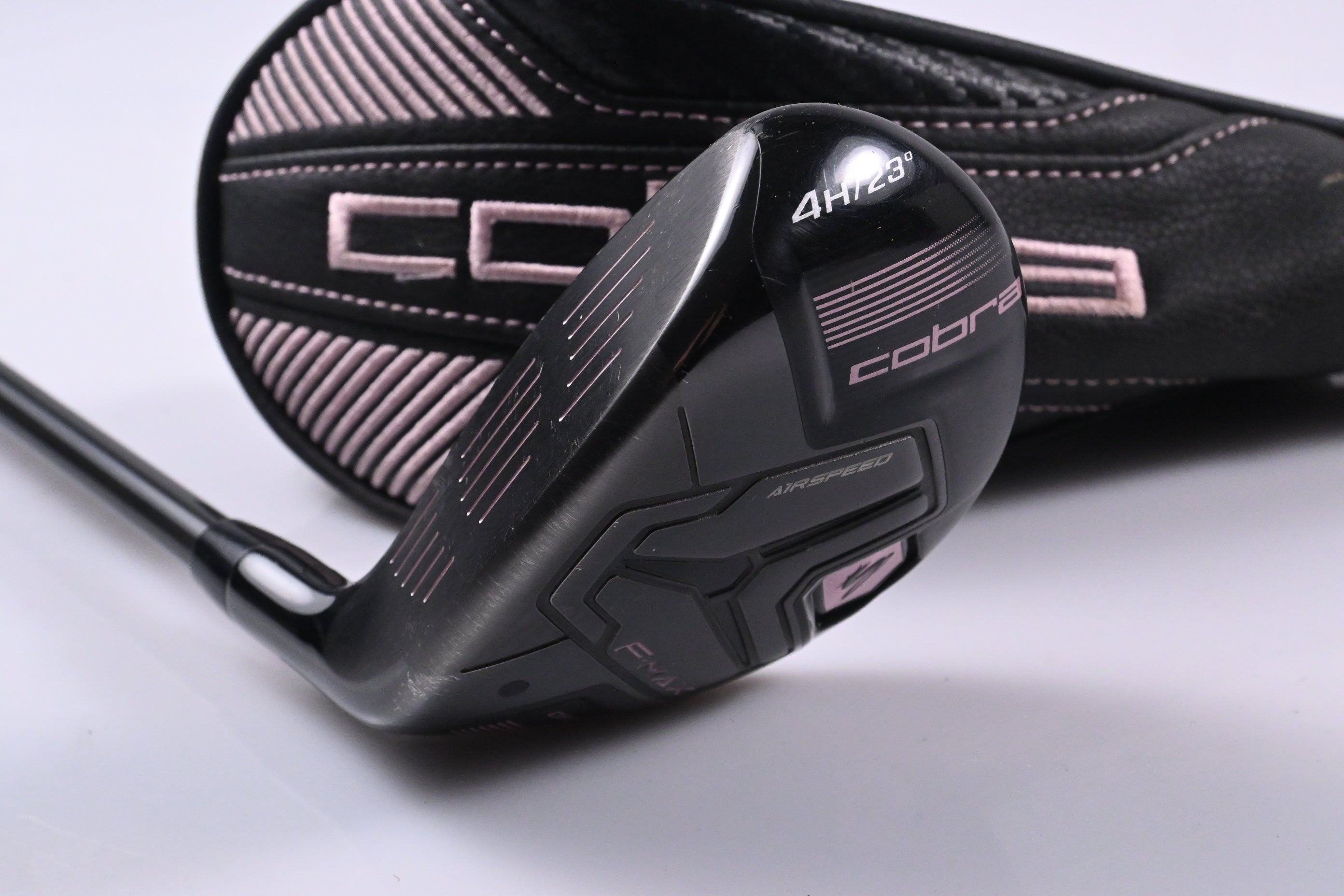Left Hand Cobra F-Max Airspeed #4 Hybrid / 23 Degree / Ladies Flex Cobra 45