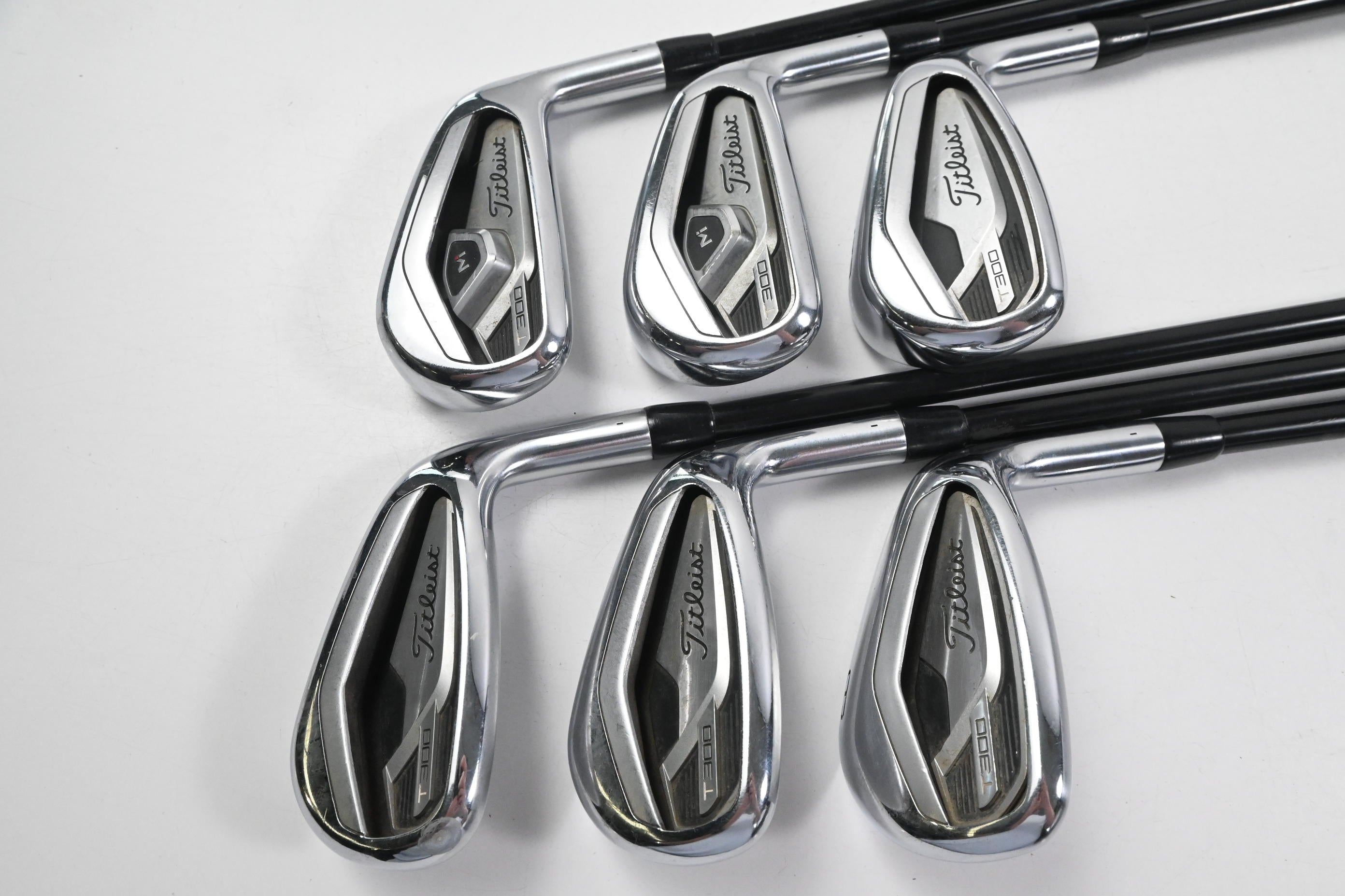 Titleist T300 2021 Irons / 6-PW+GW / Regular Flex Tensei AV Series Red Shafts