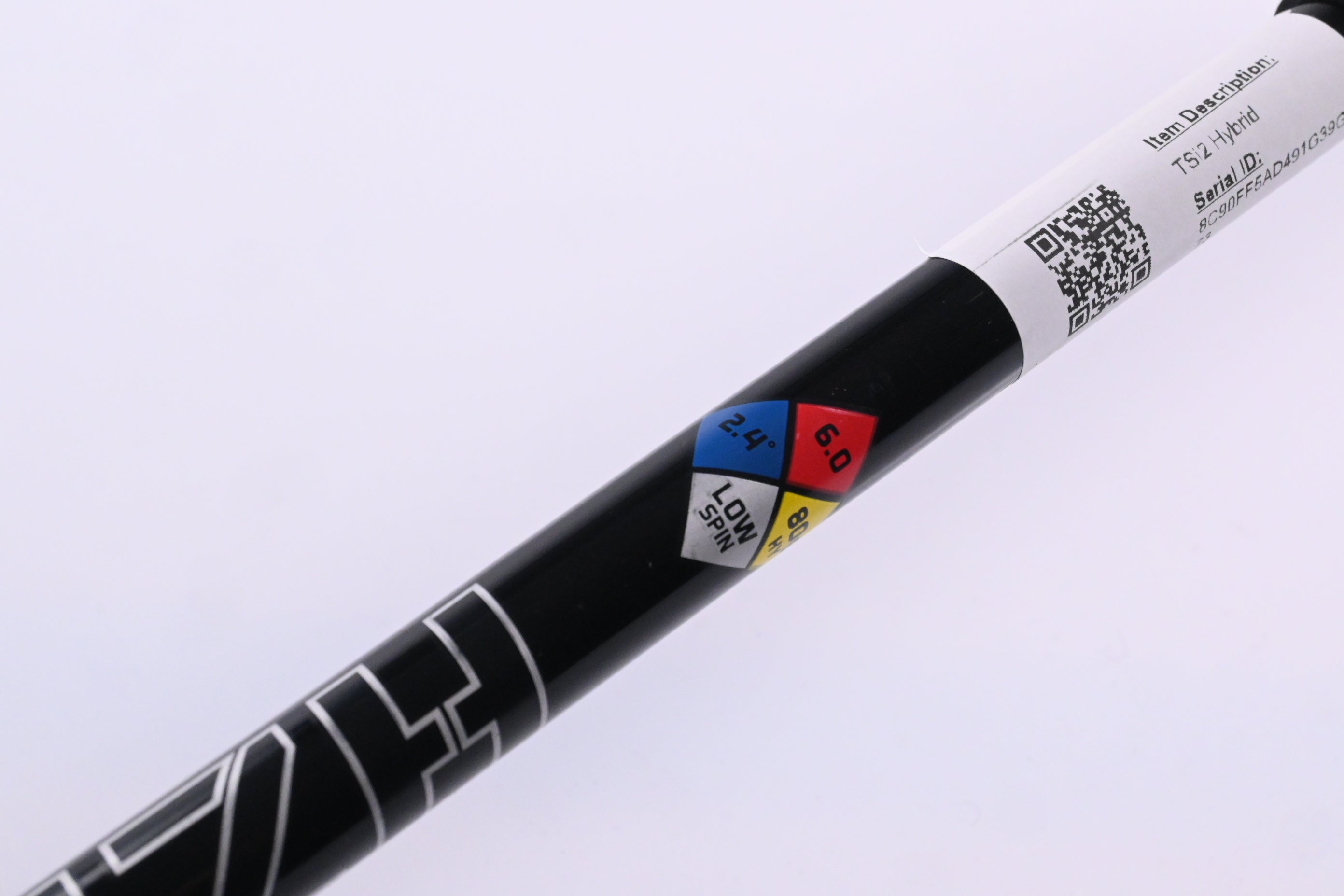 Titleist TSi2 #5 Hybrid / 24 Degree / Stiff Flex HZRDUS Smoke Black RDX 80 Shaft