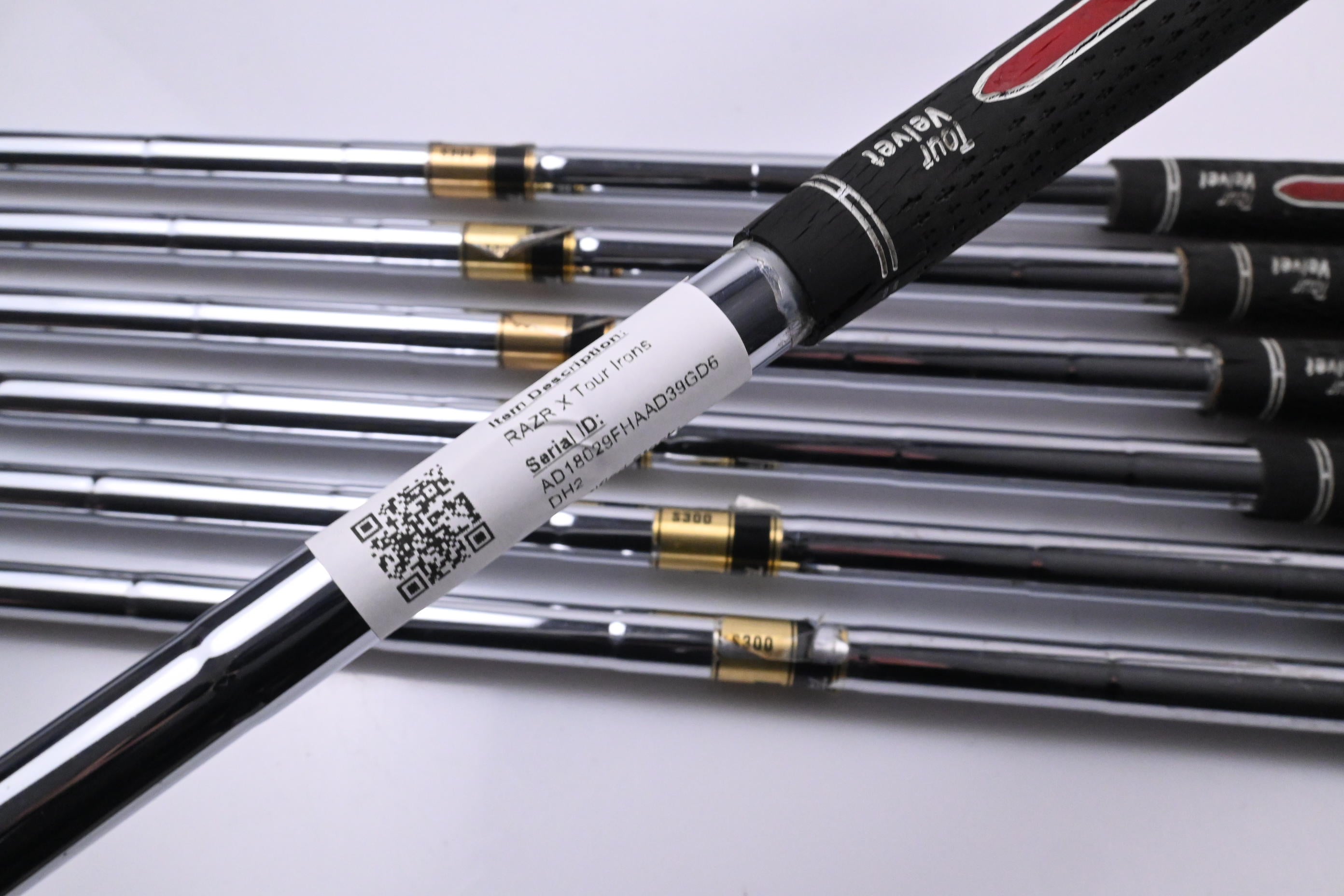 Callaway RAZR X Tour Irons / 4-PW / Stiff Flex Dynamic Gold S300 Shafts