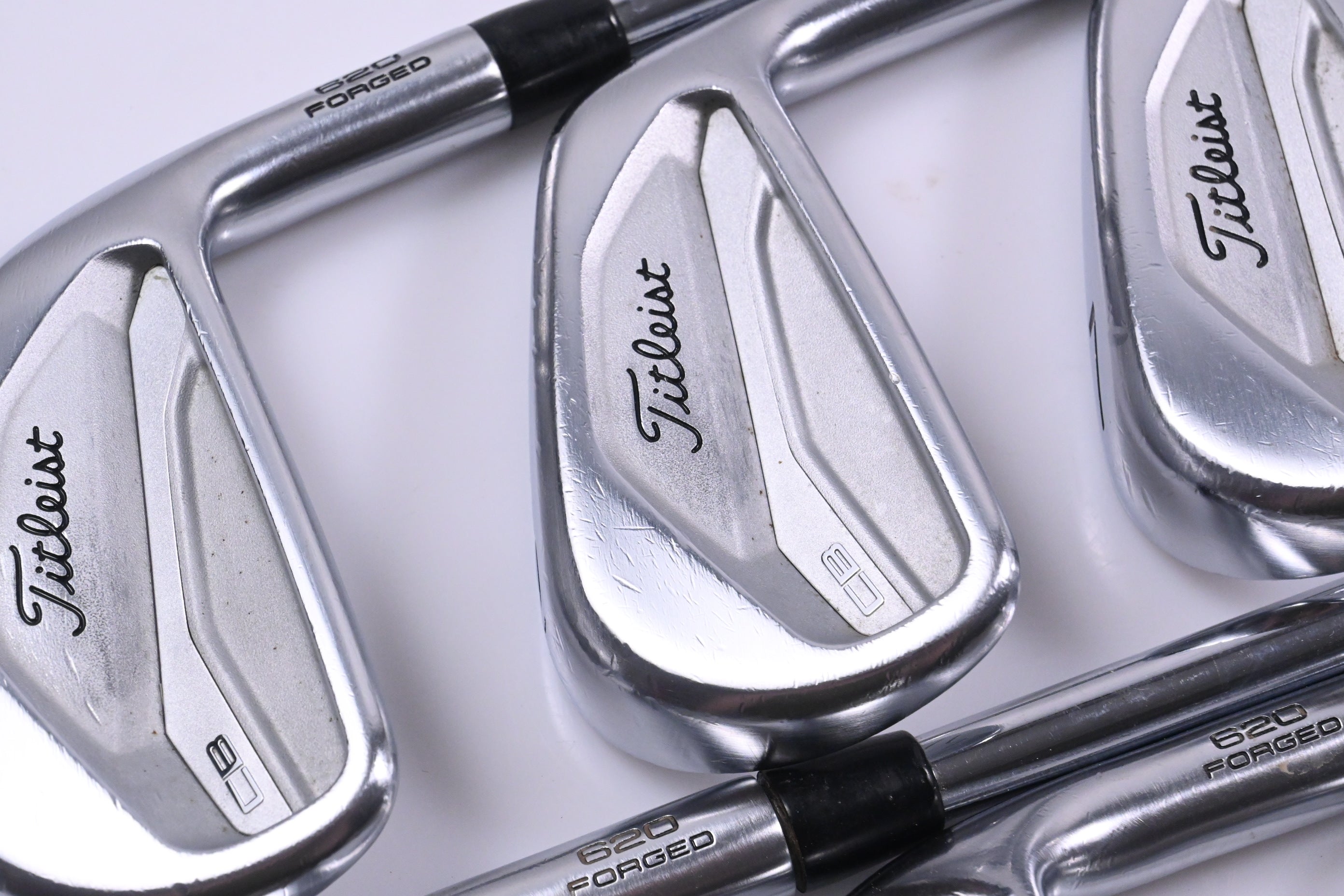 Titleist CB 620 Irons / 5-PW / X-Flex KBS Tour Shafts
