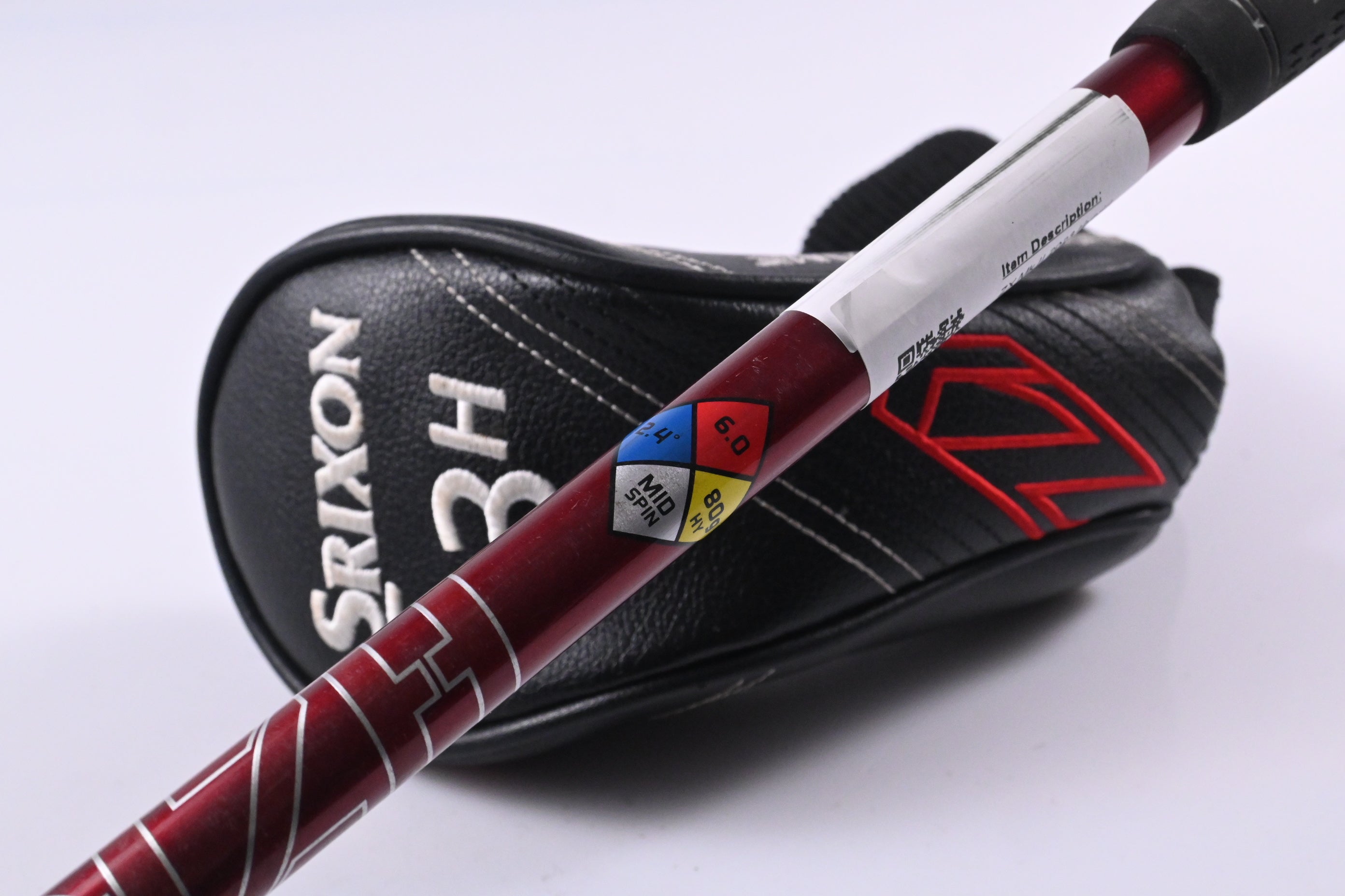Srixon ZX Mk II 2023 #3 Hybrid / 19 Degree / Stiff Flex HZRDUS Smoke RDX Red 80