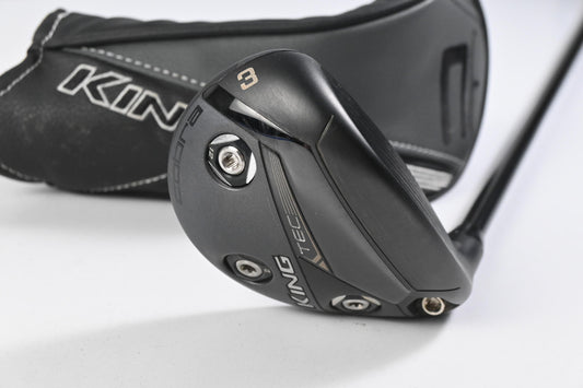 Cobra King Tec 2021 #3 Hybrid / 19 Degree / Stiff Flex KBS TGI 85 Shaft