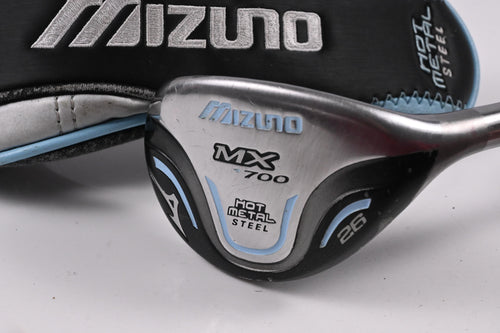 Ladies Mizuno MX-700 #5 Hybrid / 26 Degree / Ladies Flex Exsar HS4 55 Shaft