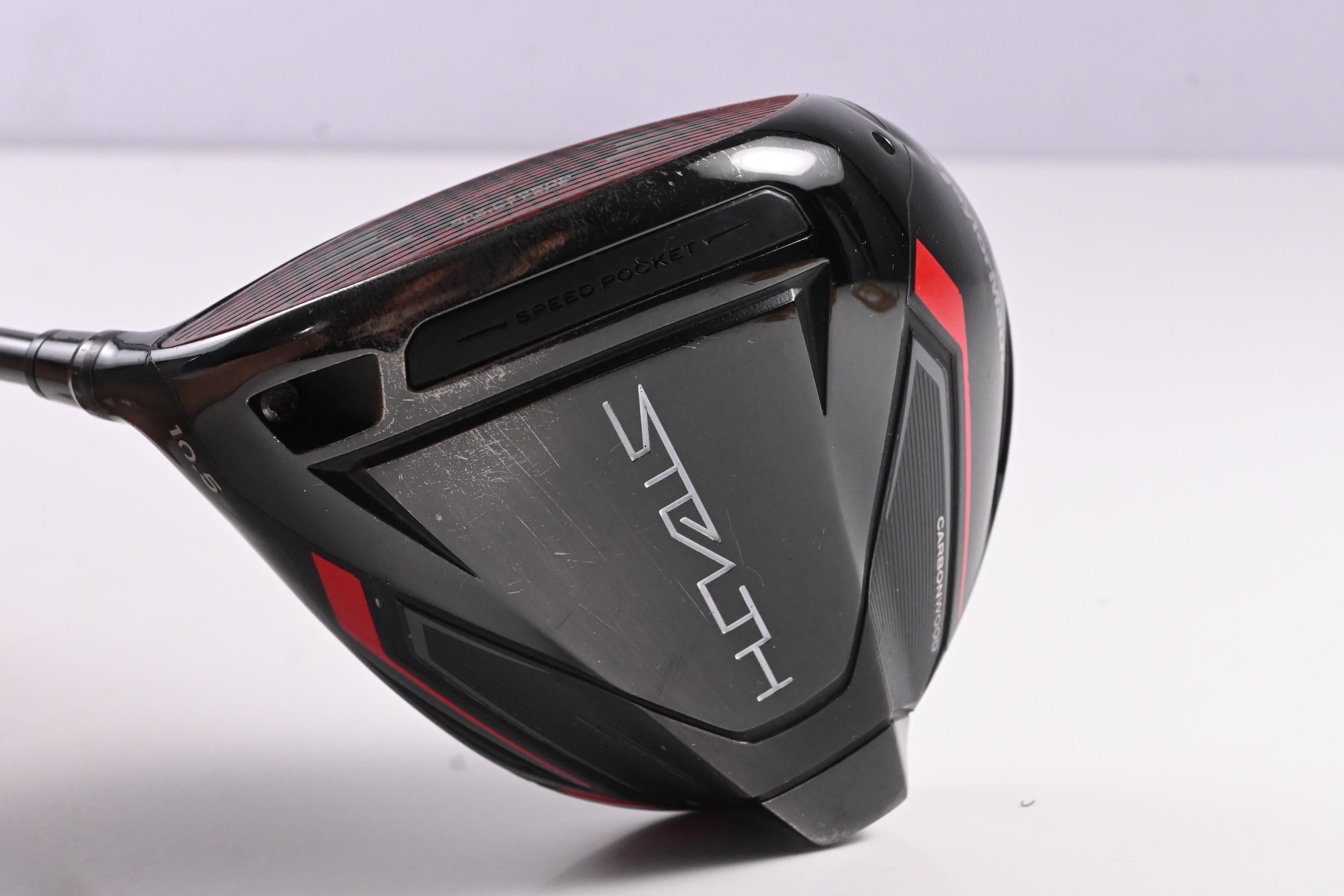 Left Hand Taylormade Stealth Driver / 10.5 Degree / Stiff Flex Ventus Red 5 Shaft