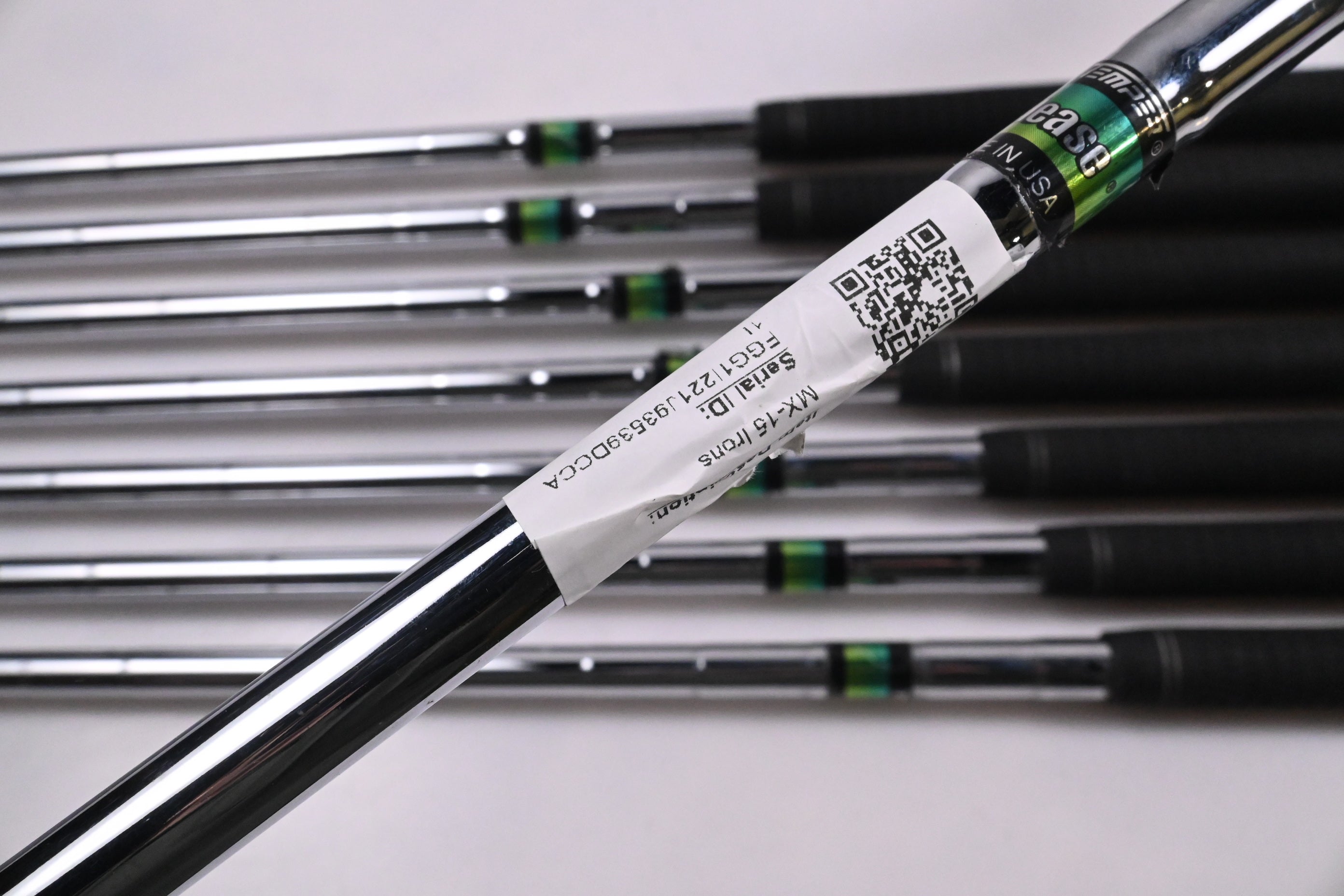 Mizuno MX-15 Irons / 4-PW+SW / Regular Flex True Temper Release Shafts