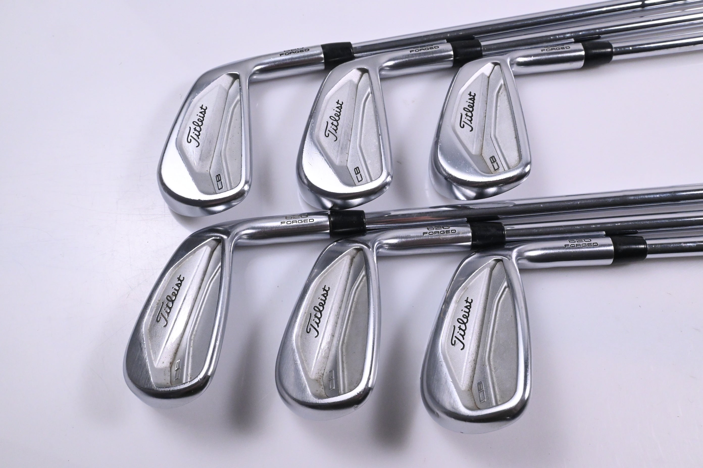 Titleist CB 620 Irons / 5-PW / X-Flex KBS Tour Shafts