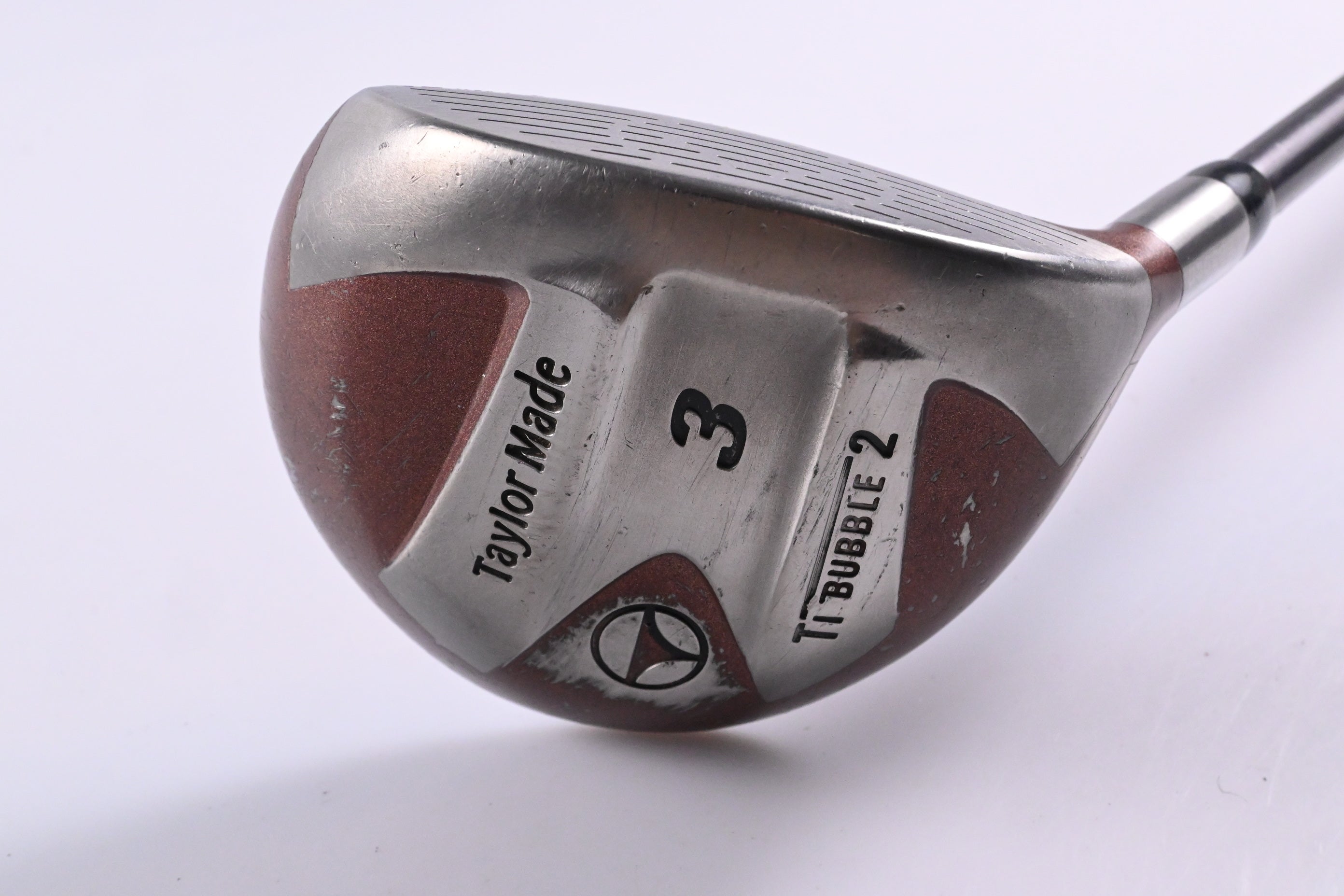 Taylormade Ti Bubble #3 Wood / 15 Degree / Stiff Flex Fat Shaft 90 Shaft