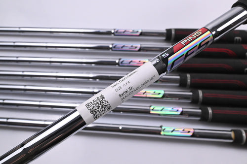 Ping G25 Irons / 4-PW+SW / Blue Dot / Stiff Flex Ping CFS Shafts