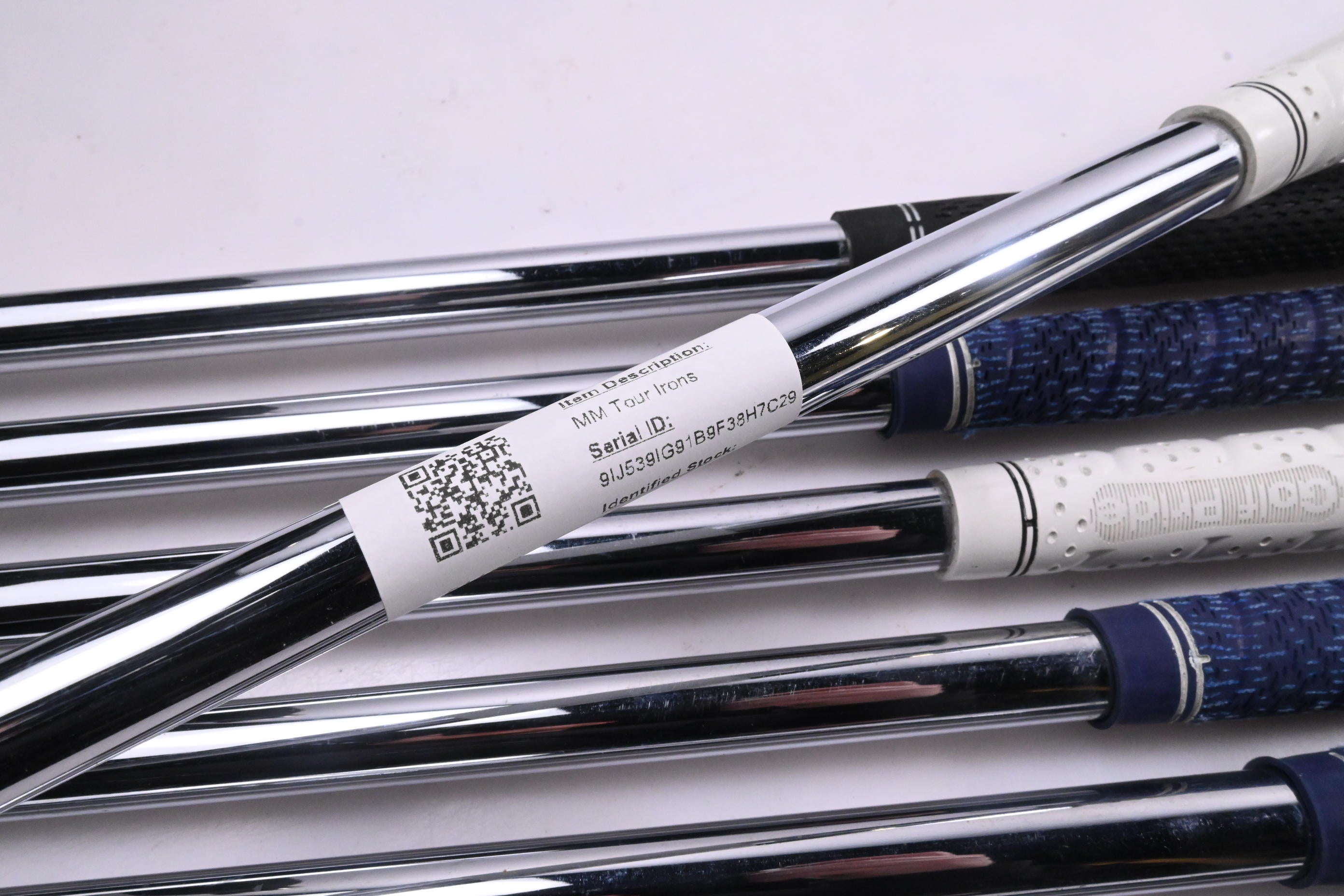 John Letters MM Tour Irons / 4-PW / Stiff Flex Steel Shafts