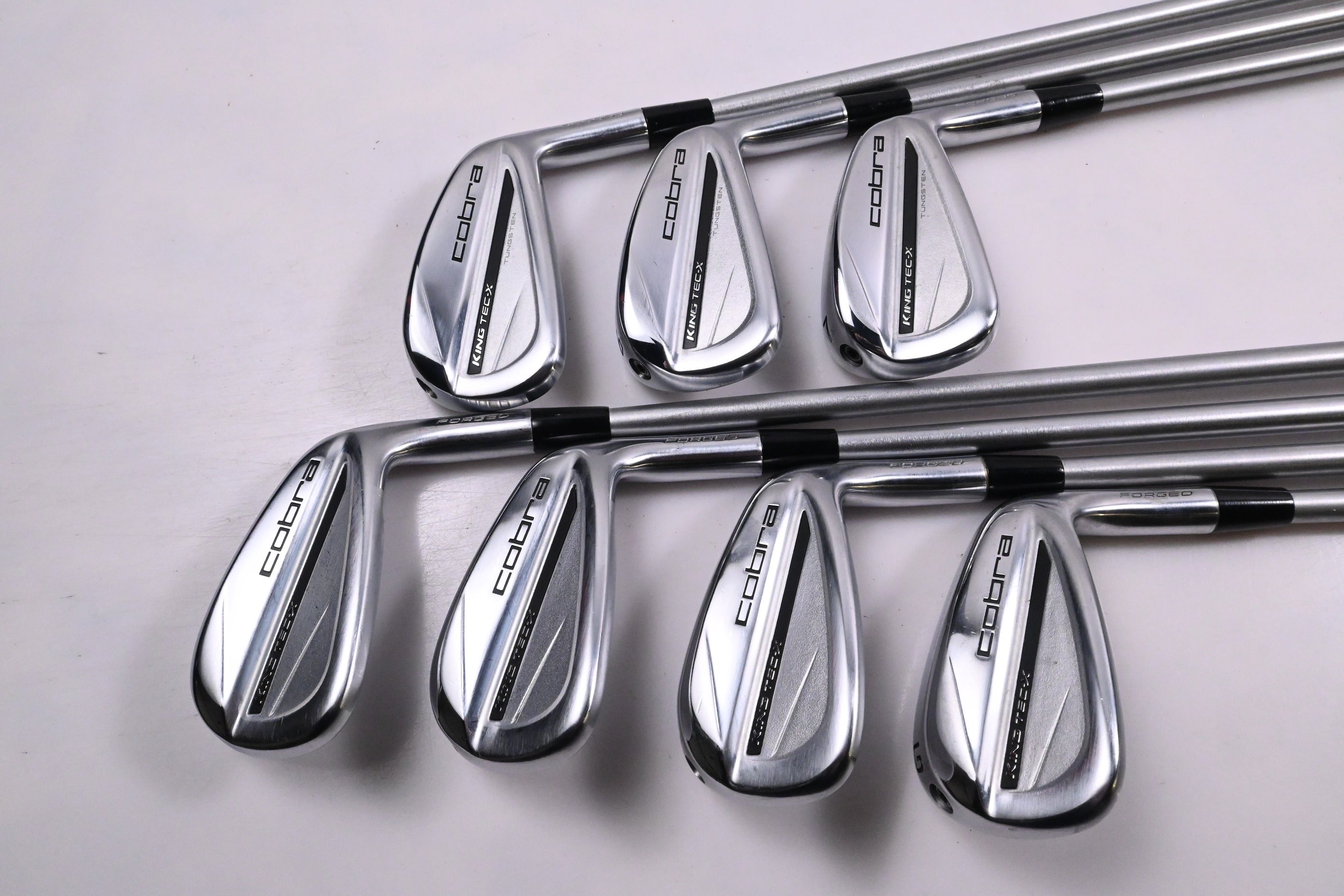 Cobra 2025 King Tec-X Irons / 6-PW+GW+SW / Stiff Flex KBS Tour C-Taper 120
