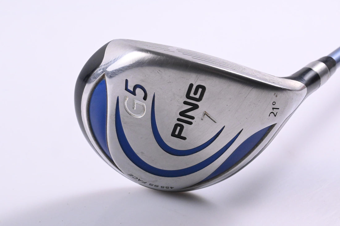 Ladies Ping G5 #7 Wood / 21 Degree / Ladies Flex Ping TFC 100 F Shaft