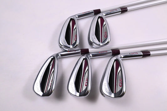 Ladies Ping G Le2 Irons / 7-PW+GW / Red Dot / Ladies Flex Ping ULT 240 Shafts