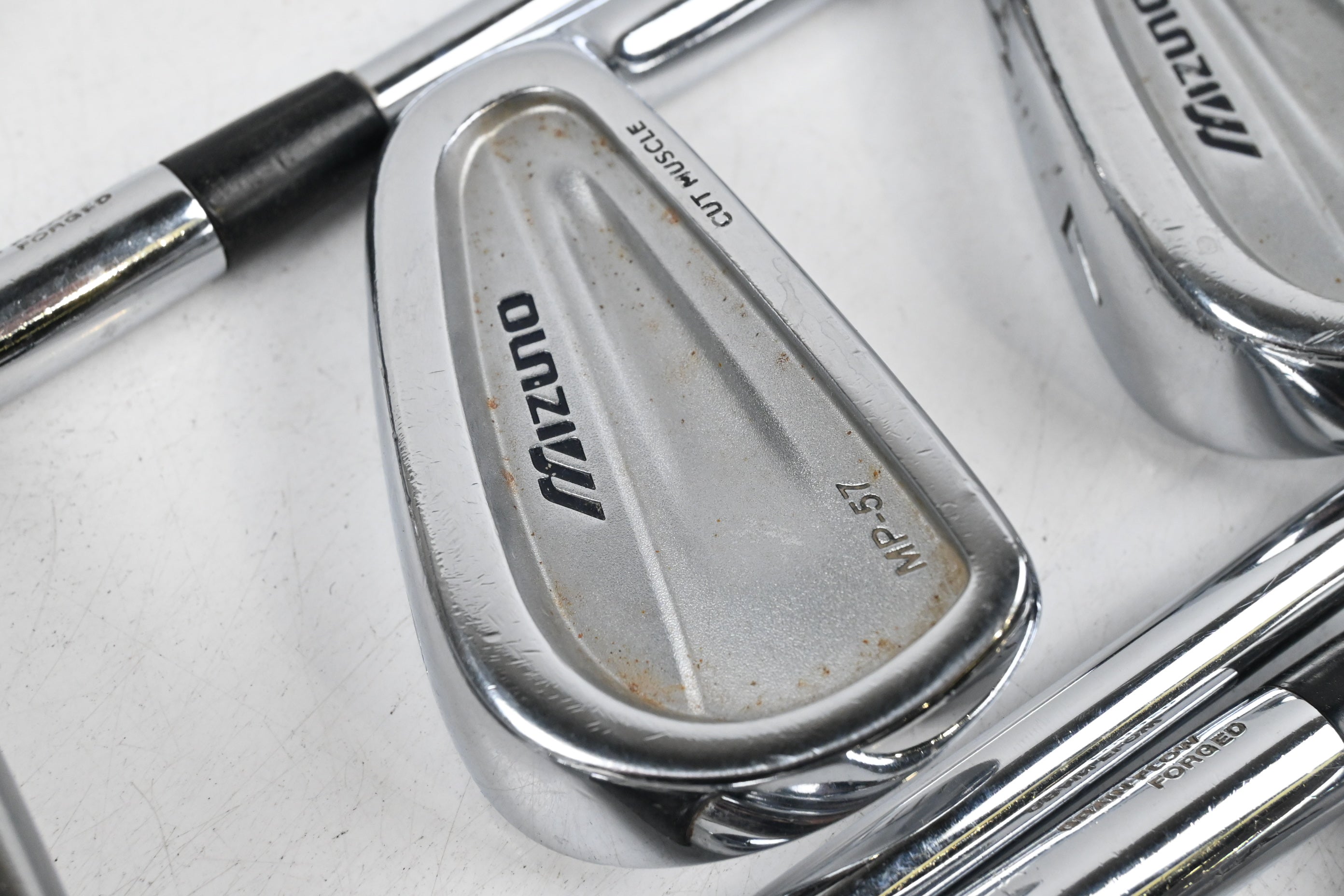 Mizuno MP-57 Irons / 5-PW / Regular Flex Dynamic Gold R300 Shafts